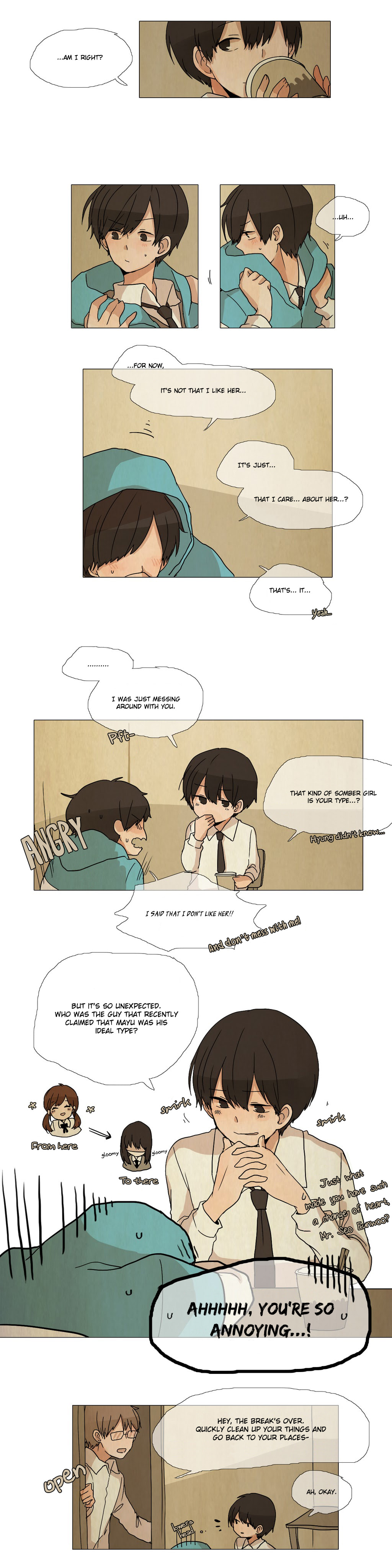 Colorless Girl Chapter 13 page 4 - 