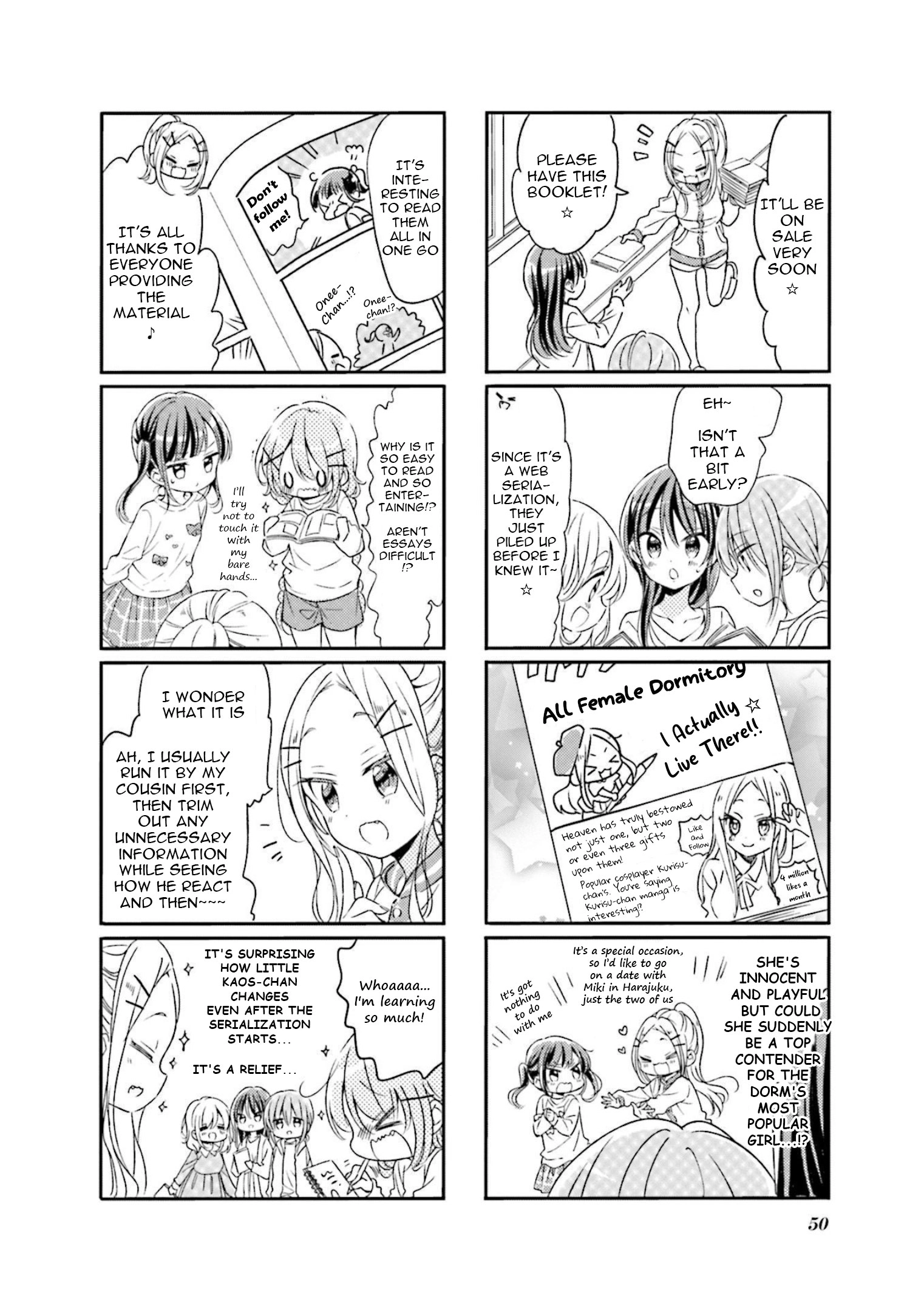 Comic Girls Chapter 70 page 2 - 