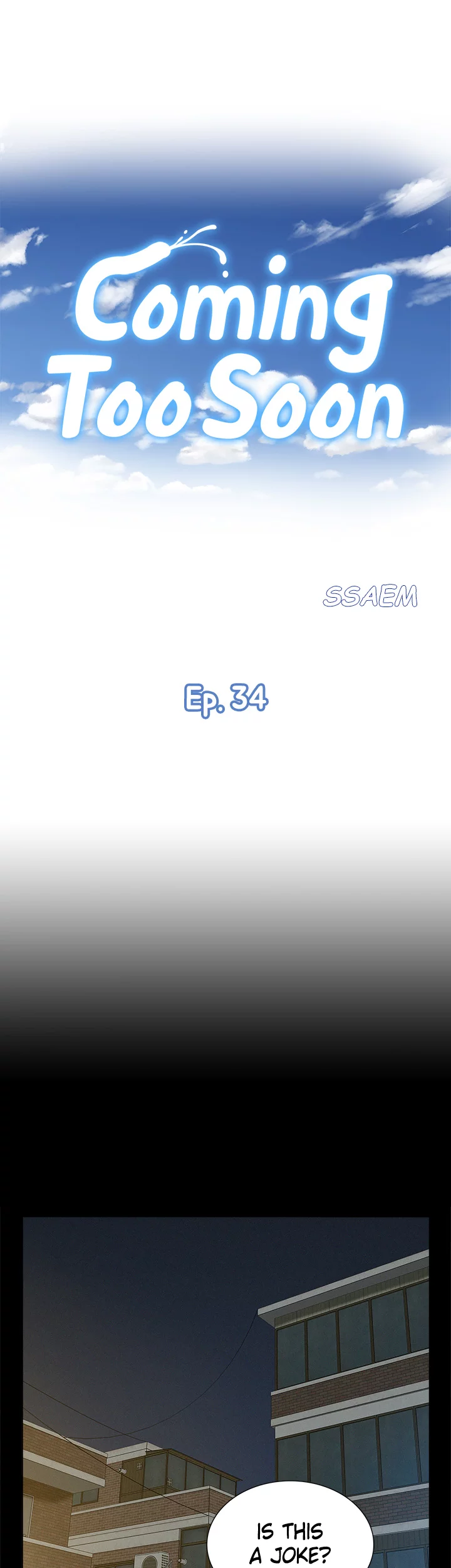 Coming Too Soon Chapter 34 page 5 - 