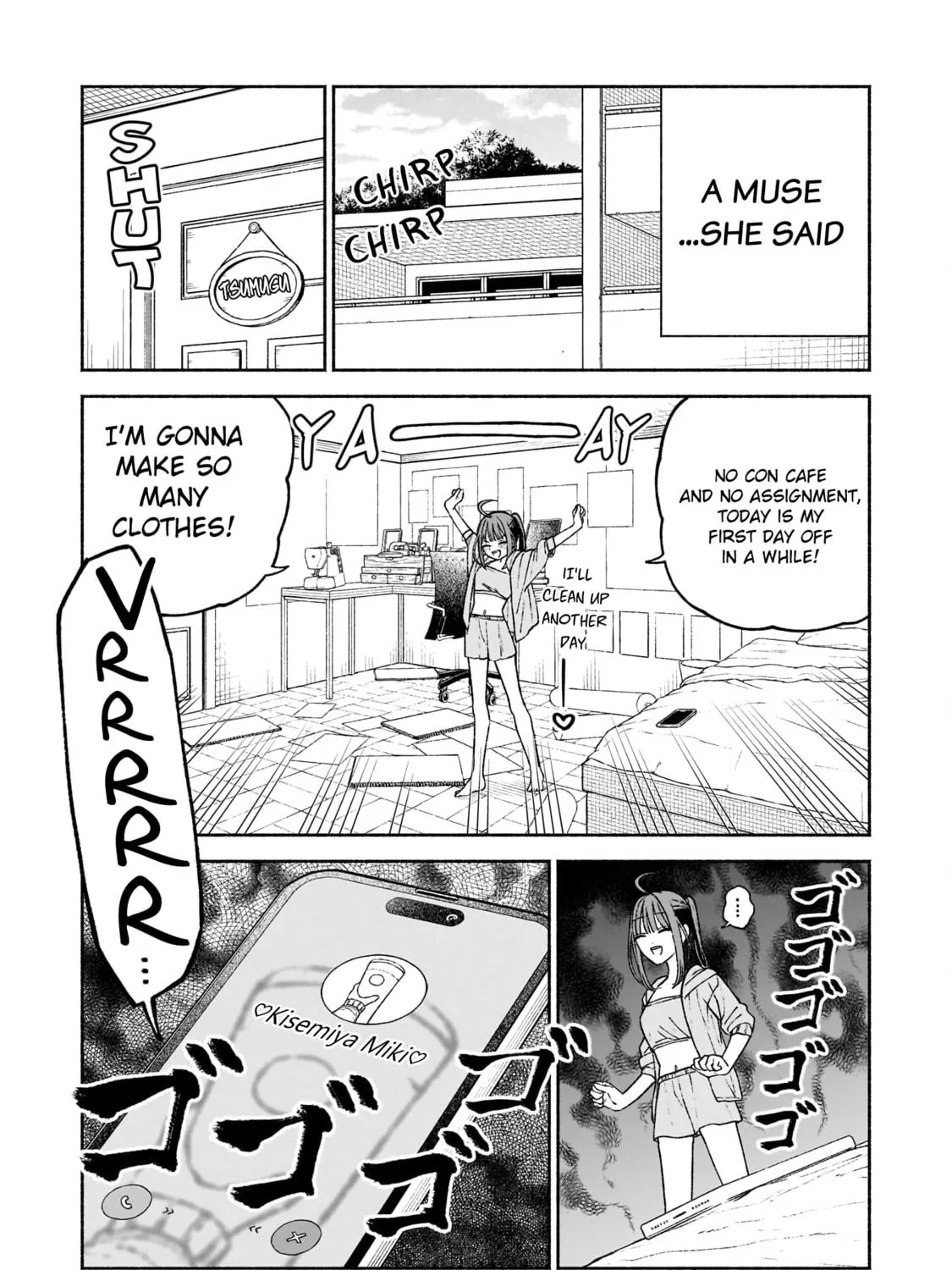 Con Cafe Jou wa Koi wo Kiru Chapter 11 page 5 - 