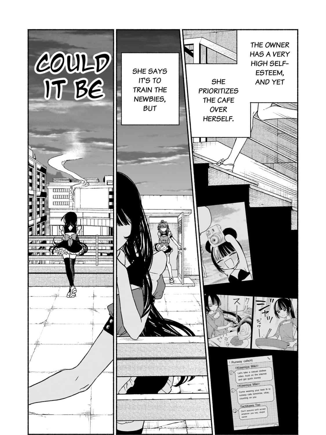 Con Cafe Jou wa Koi wo Kiru Chapter 18 page 9 - 
