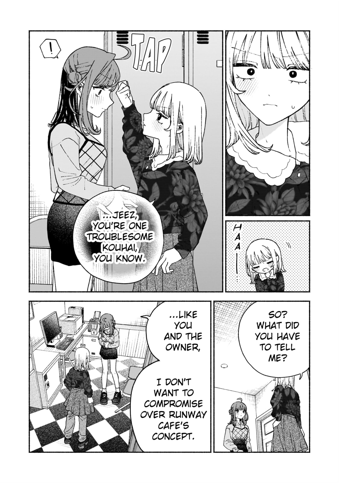 Con Cafe Jou wa Koi wo Kiru Chapter 19 page 17 - 