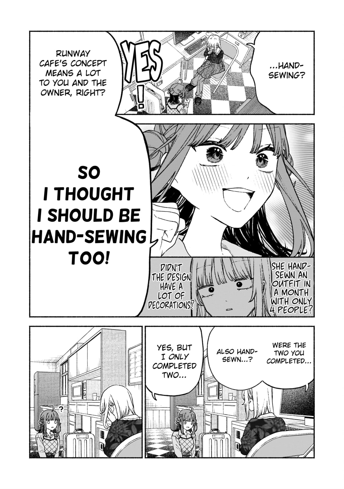 Con Cafe Jou wa Koi wo Kiru Chapter 19 page 9 - 
