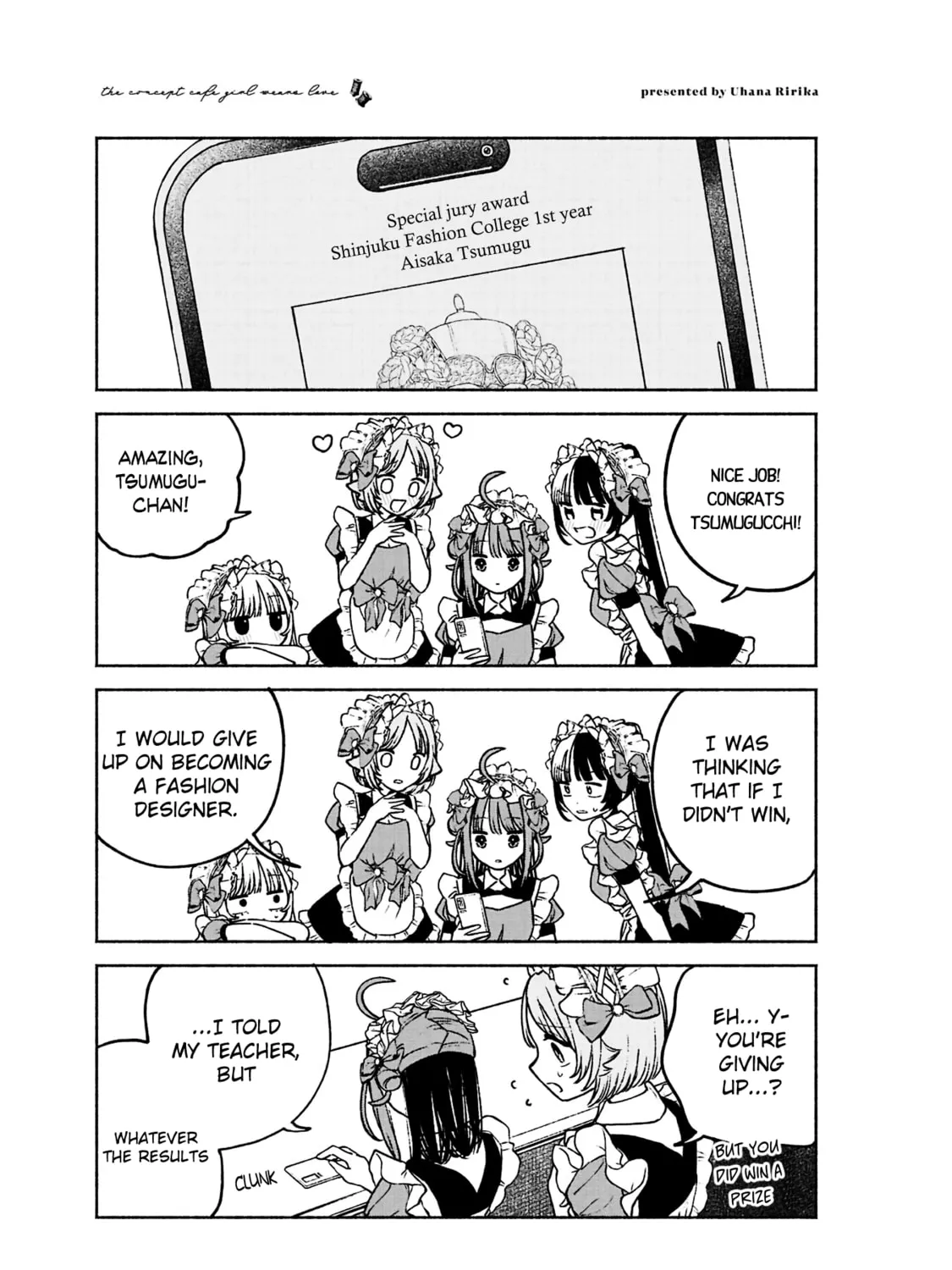 Con Cafe Jou wa Koi wo Kiru Chapter 6.5 page 3 - 