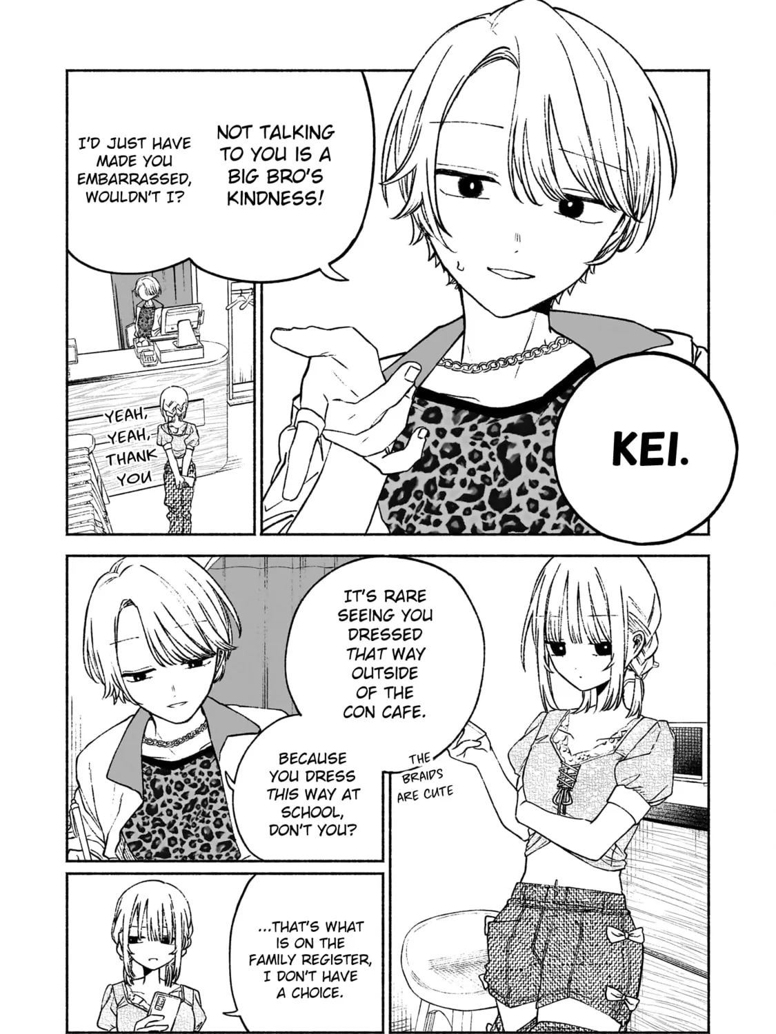 Con Cafe Jou wa Koi wo Kiru Chapter 6 page 37 - 