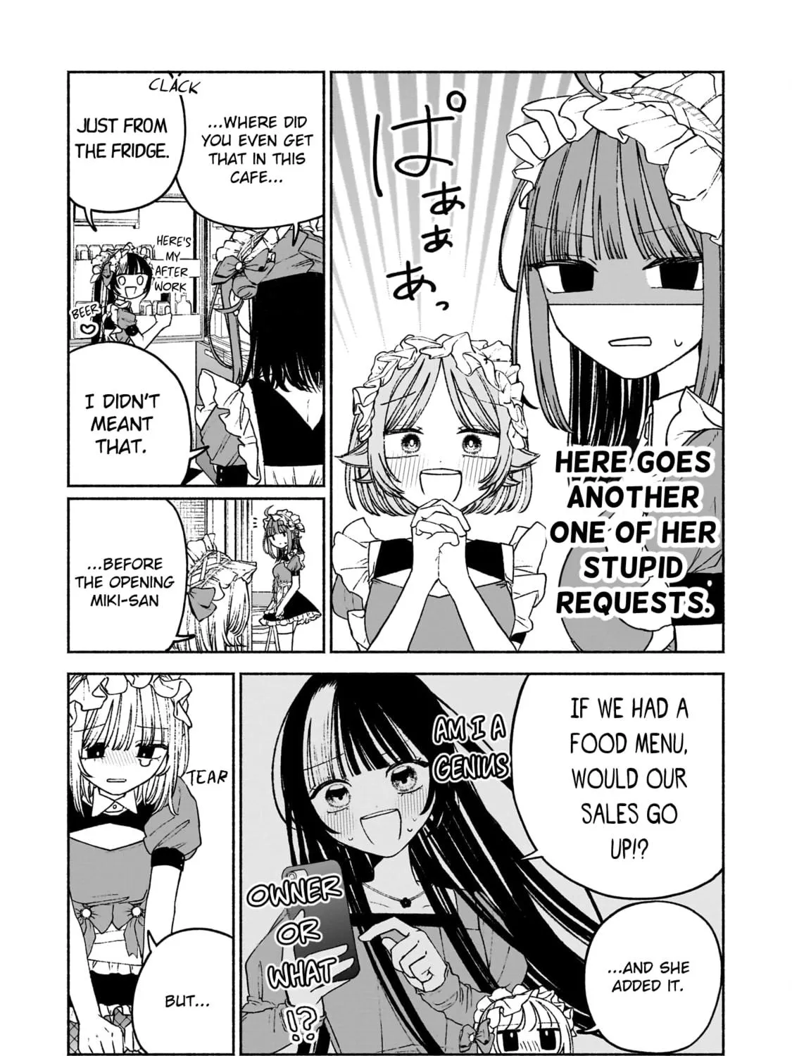 Con Cafe Jou wa Koi wo Kiru Chapter 7 page 11 - 