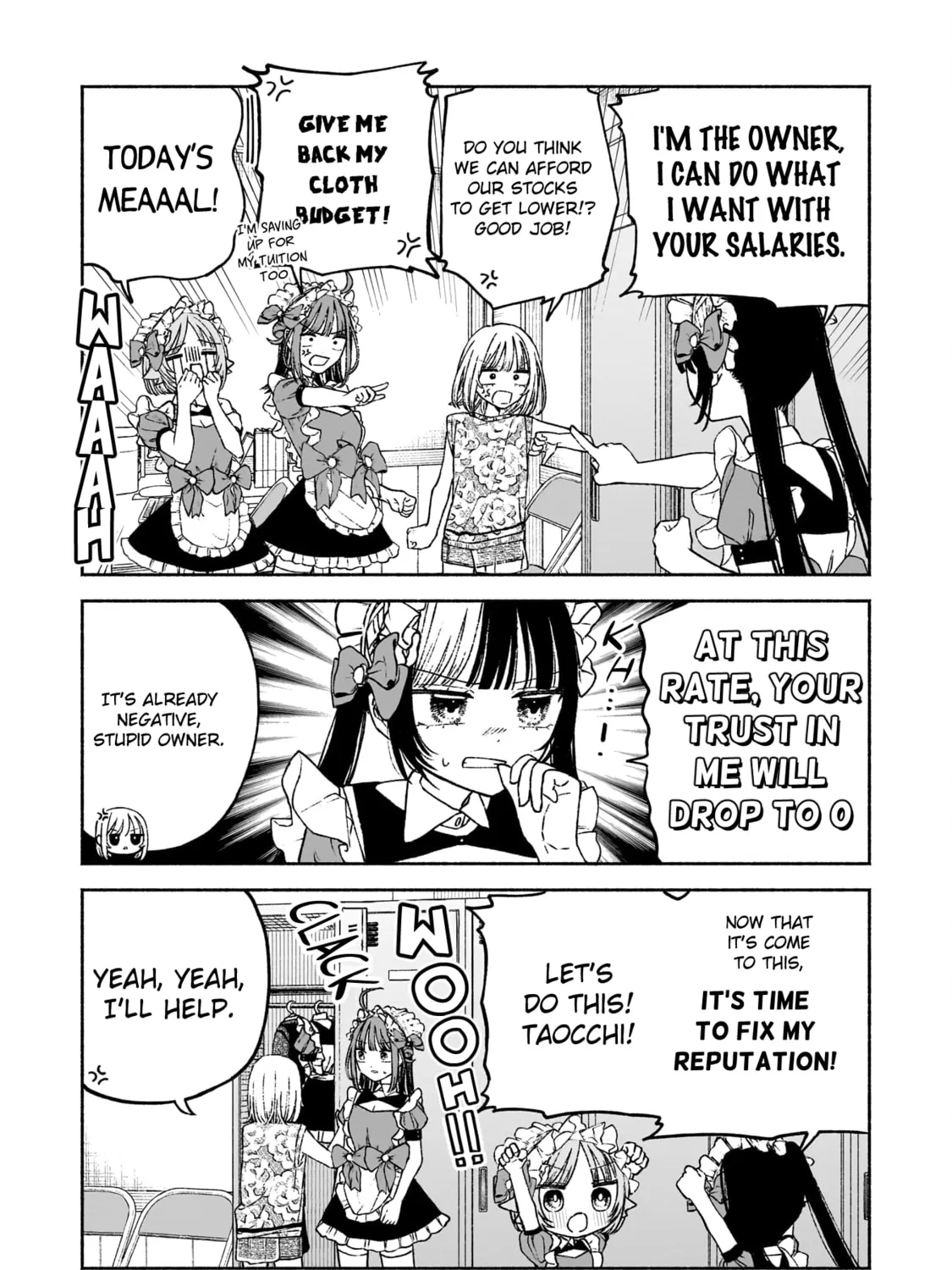 Con Cafe Jou wa Koi wo Kiru Chapter 8 page 13 - 