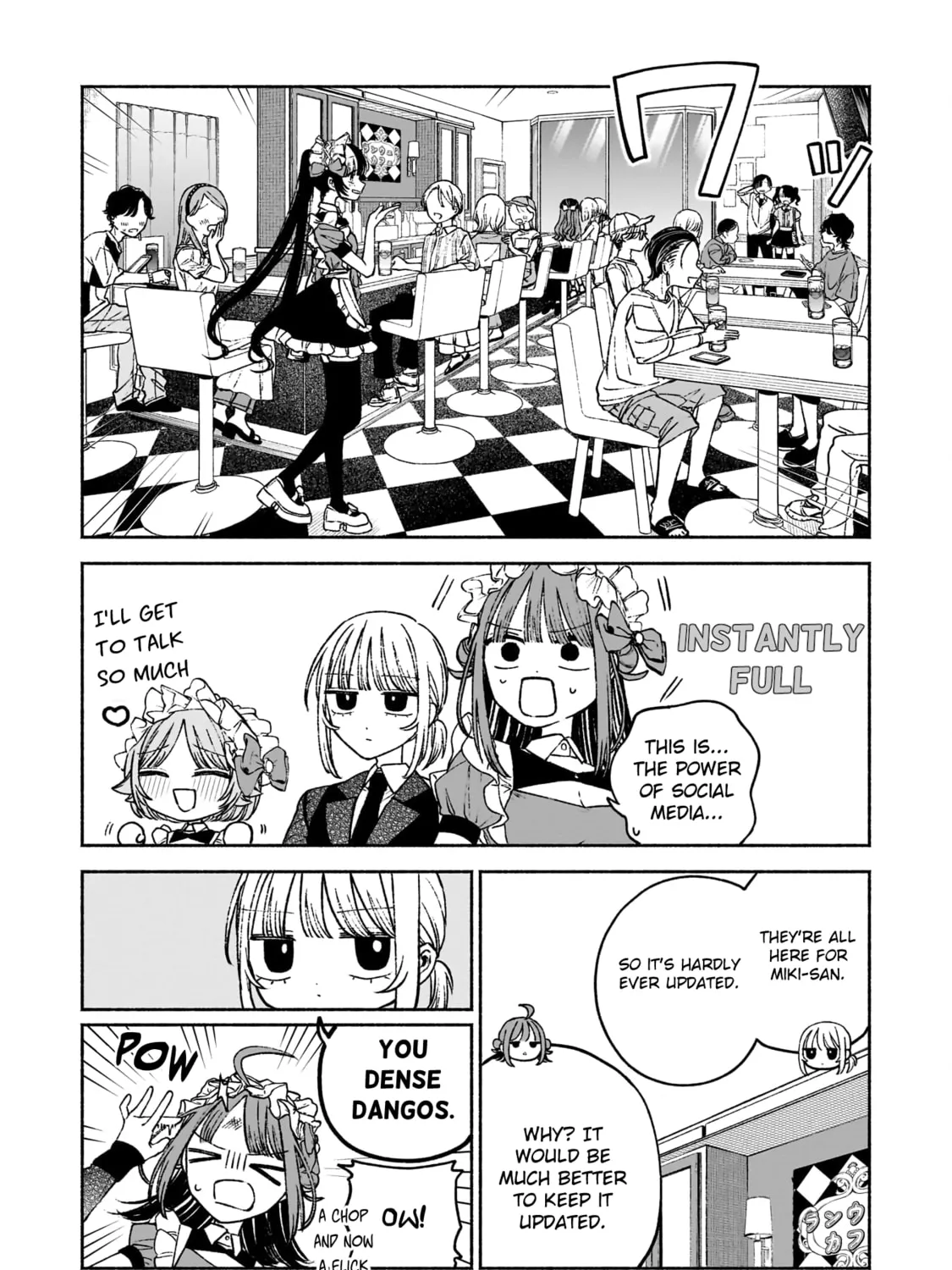 Con Cafe Jou wa Koi wo Kiru Chapter 8 page 19 - 