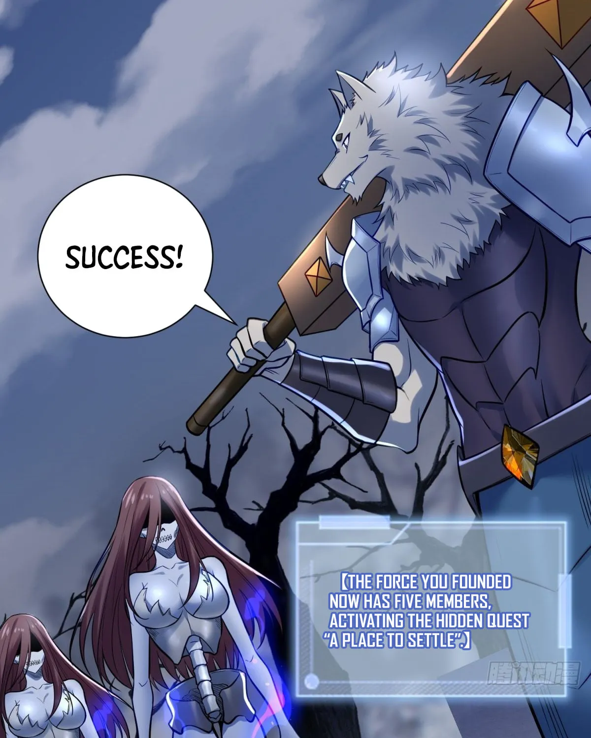 Cong Ye Guai Kaishi Shengji (Colored) Chapter 14 page 55 - 