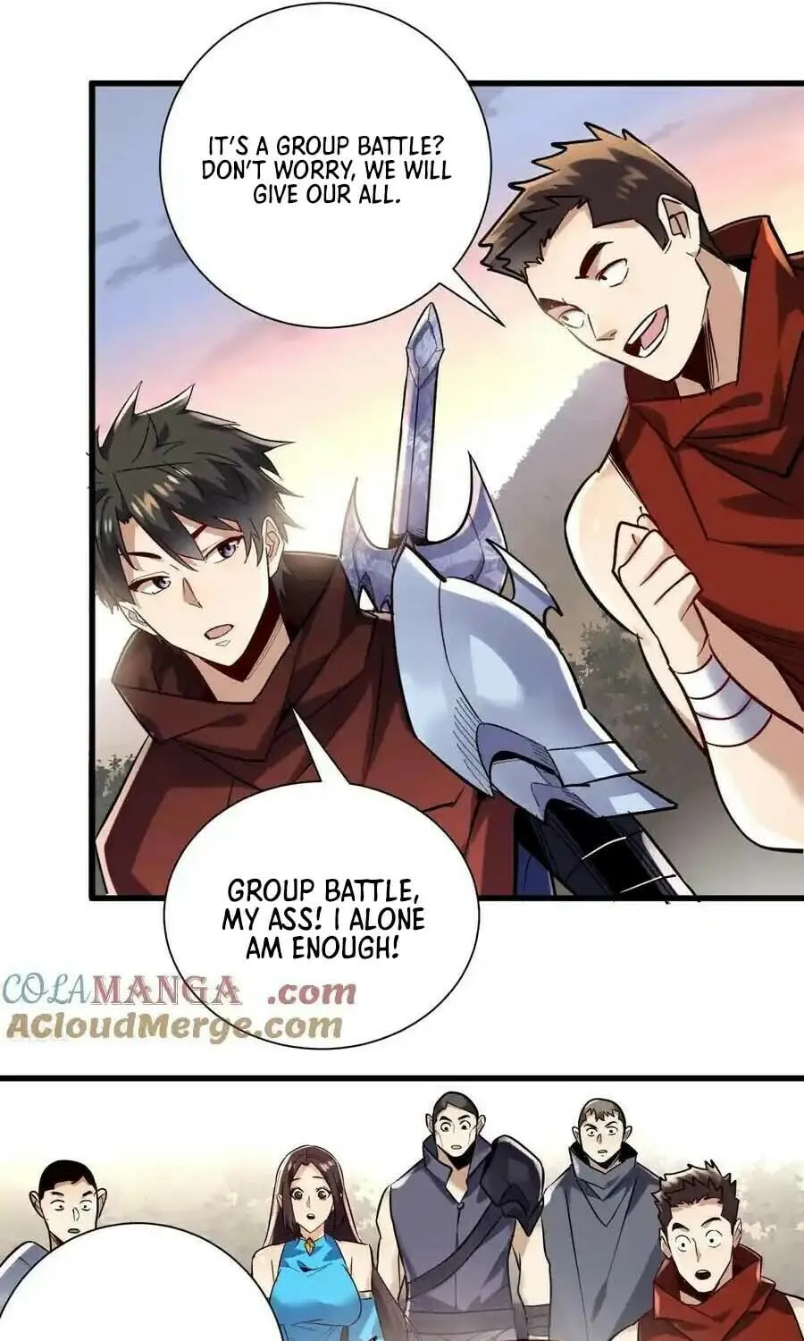 Cong Ye Guai Kaishi Shengji (Colored) Chapter 46 page 35 - 