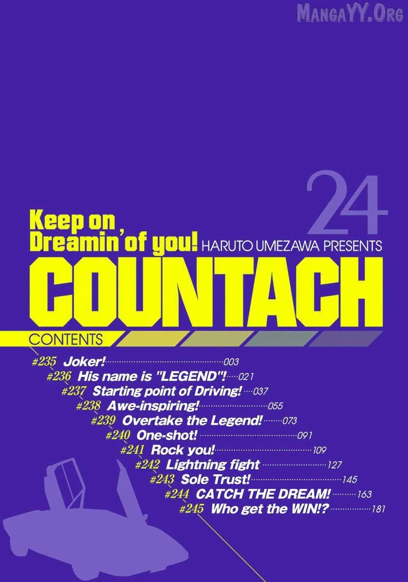 Countach  Manga Chapter 235 page 3 - 