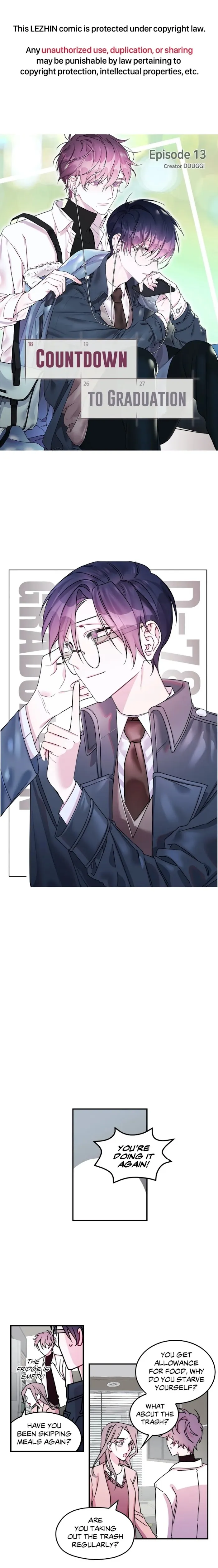 Countdown to Graduation Chapter 13 page 1 - 