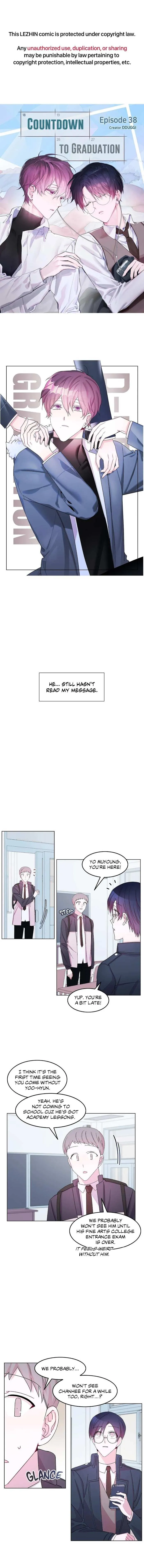 Countdown to Graduation Chapter 38 page 1 - 