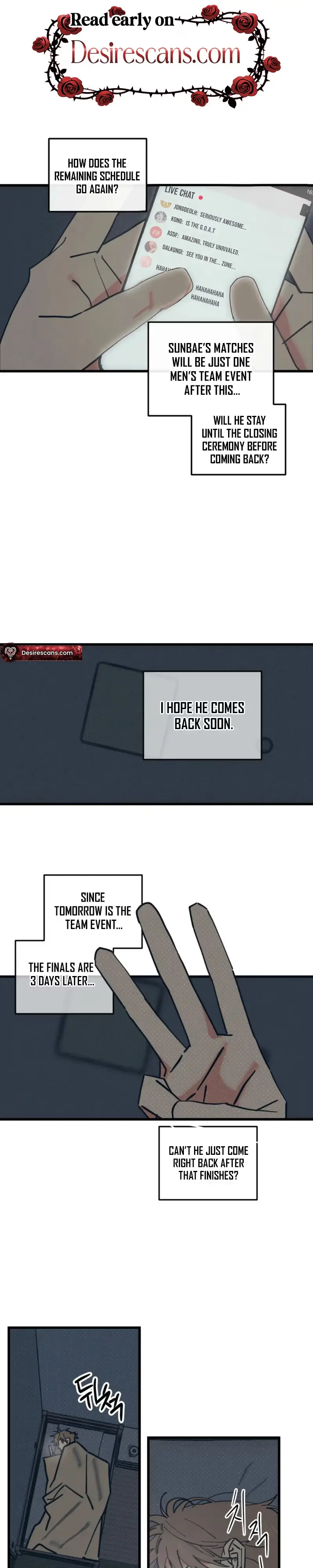 Courtside Courtship Chapter 39 page 14 - 