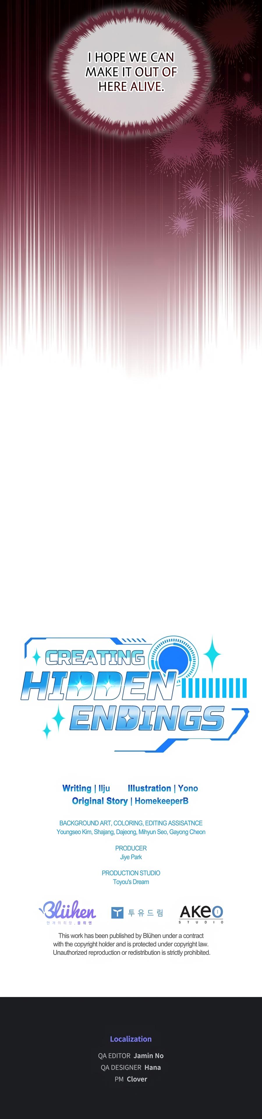 Creating Hidden Endings Chapter 53 page 32 - 