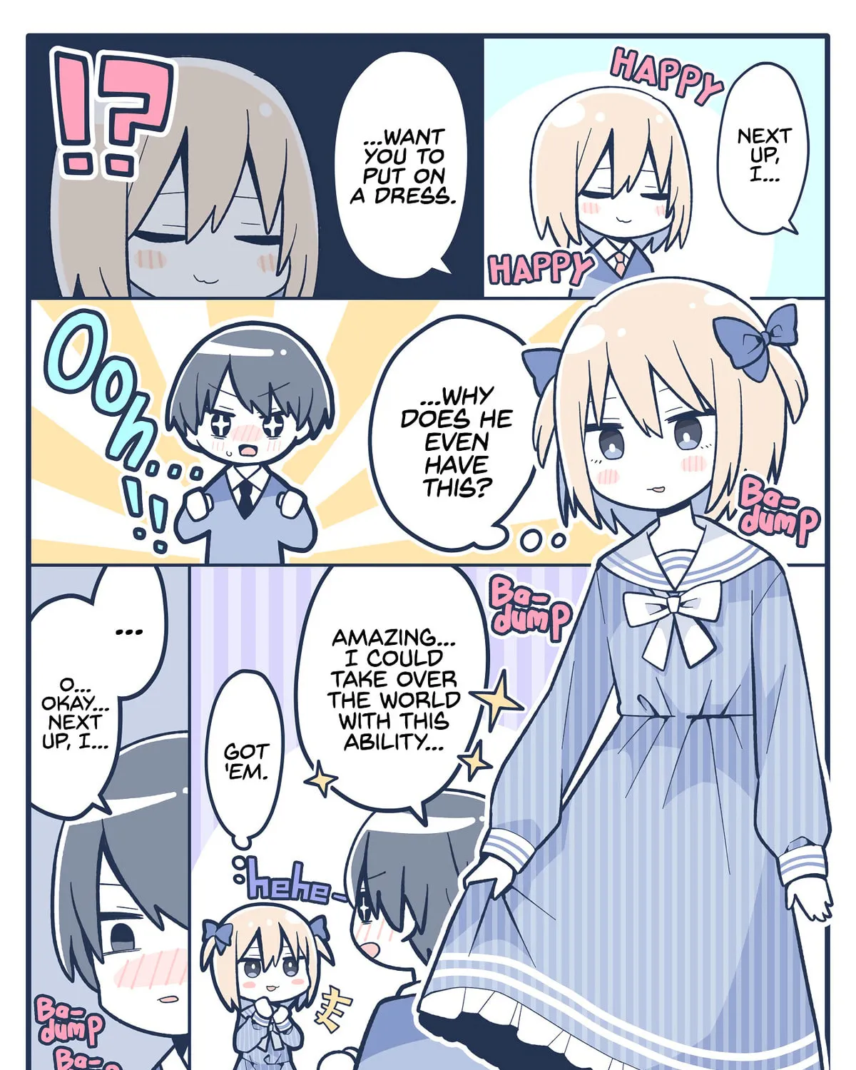 Crossdressing While Pretending To Be Hypnotized (Colored) Chapter 0 page 3 - 