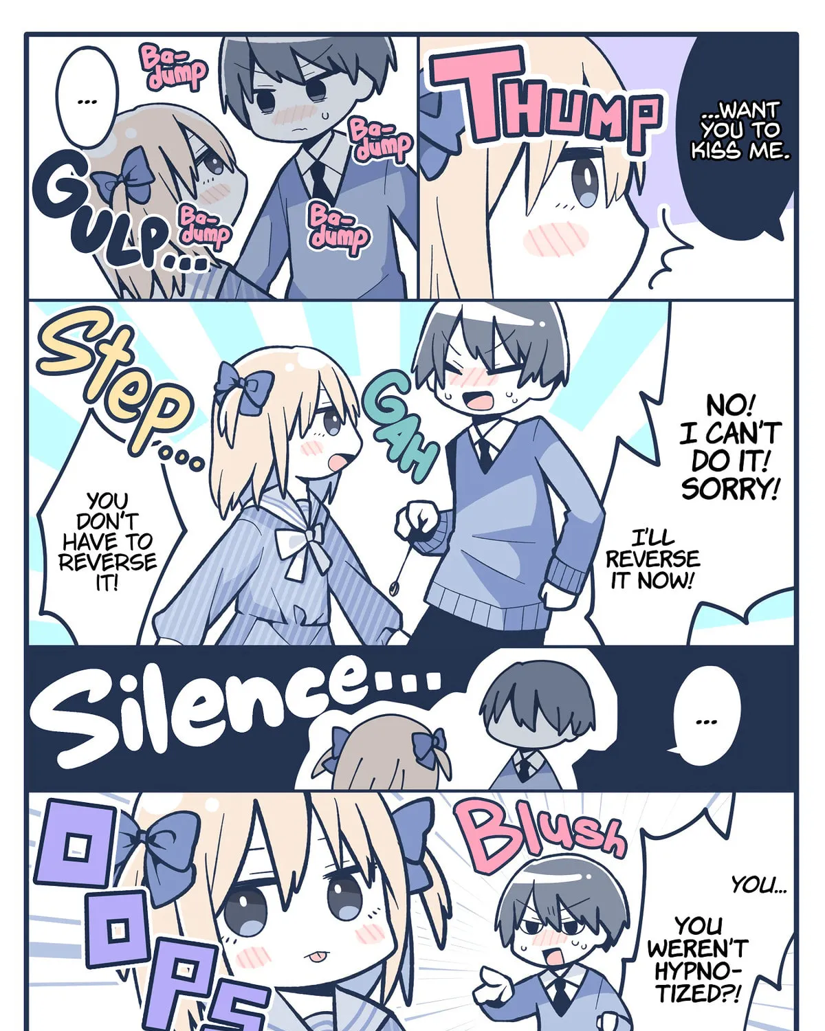 Crossdressing While Pretending To Be Hypnotized (Colored) Chapter 0 page 5 - 
