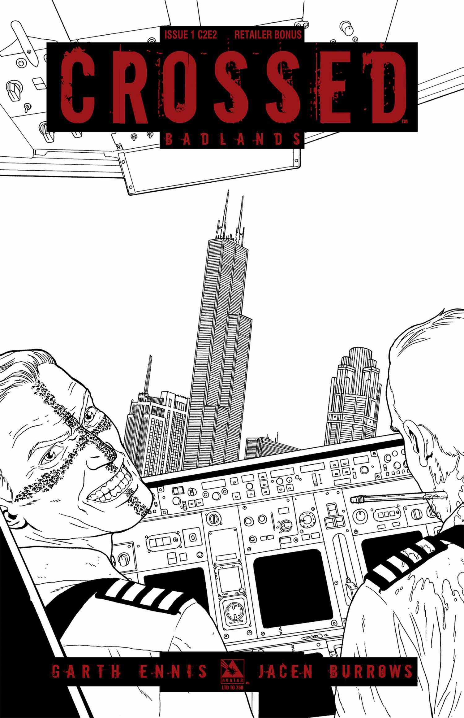 Crossed: Badlands Chapter 1 page 12 - 