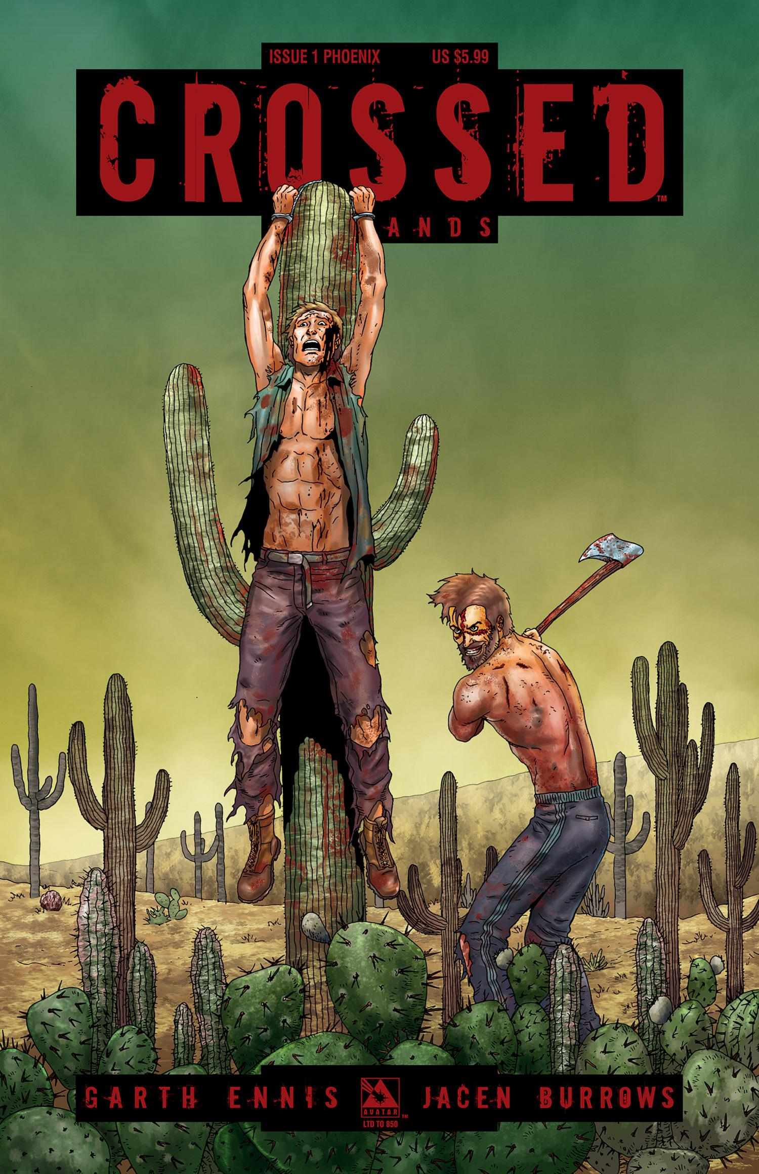 Crossed: Badlands Chapter 1 page 8 - 
