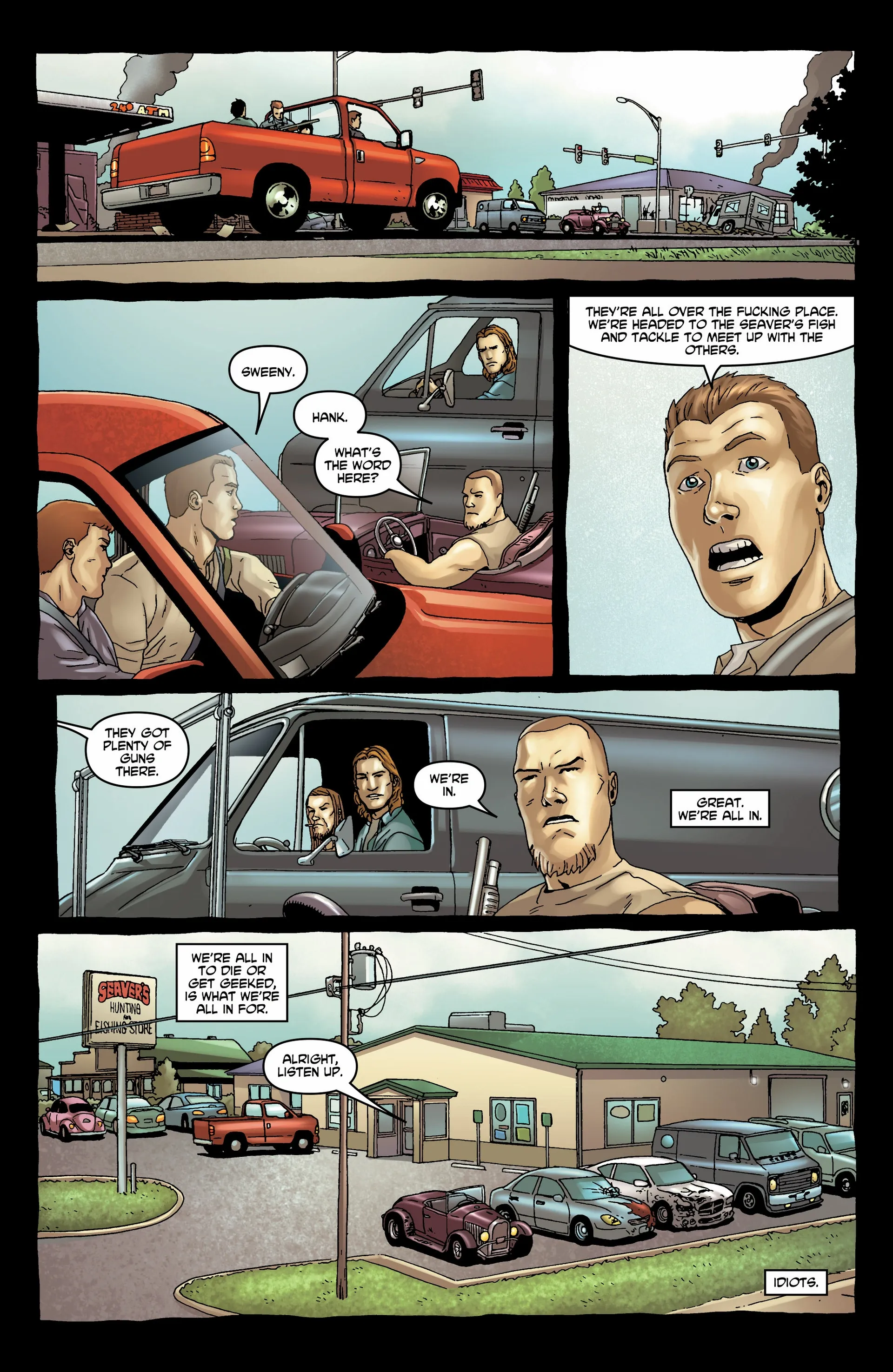 Crossed: Badlands Chapter 11 page 17 - 