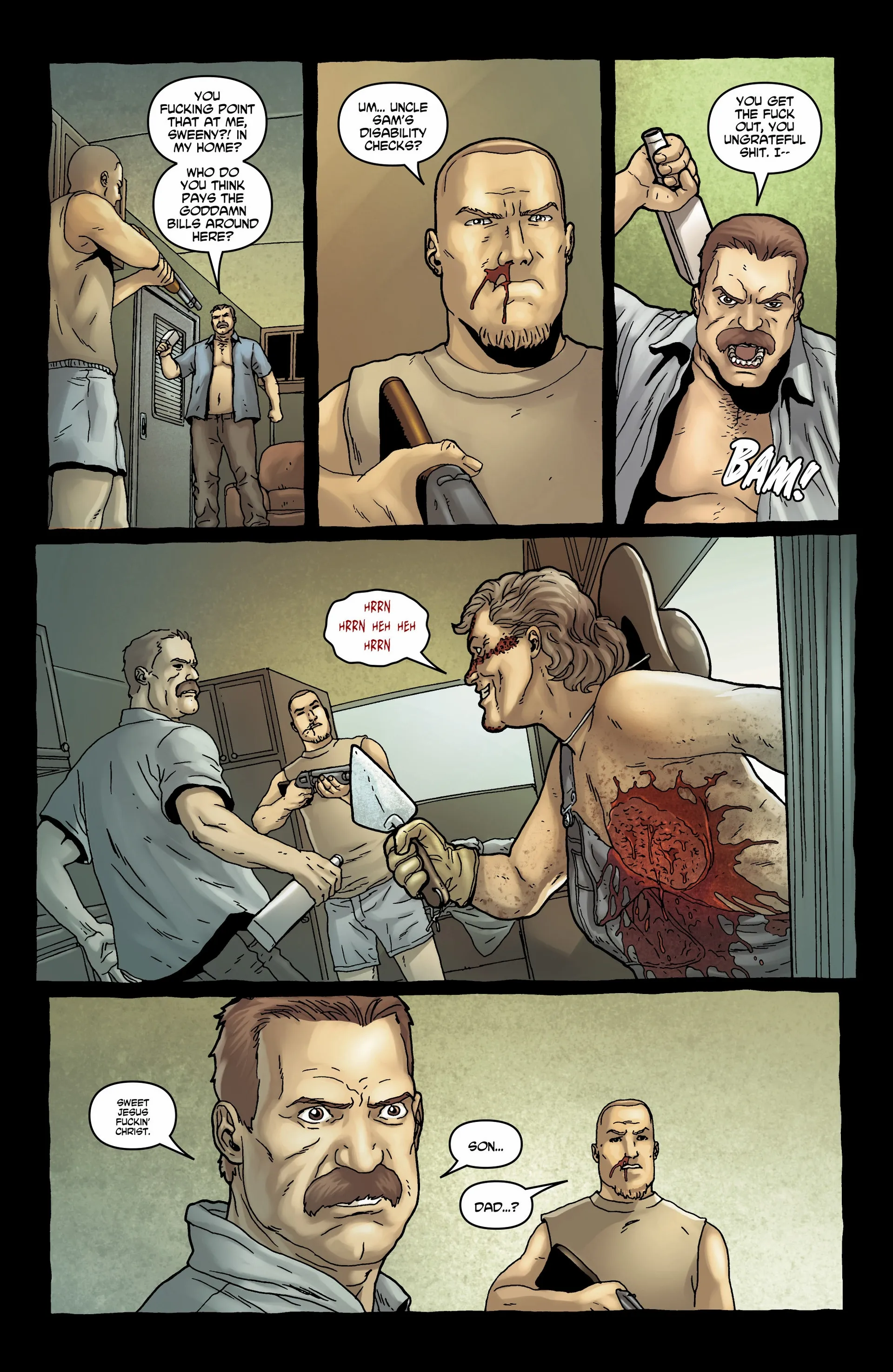 Crossed: Badlands Chapter 11 page 9 - 