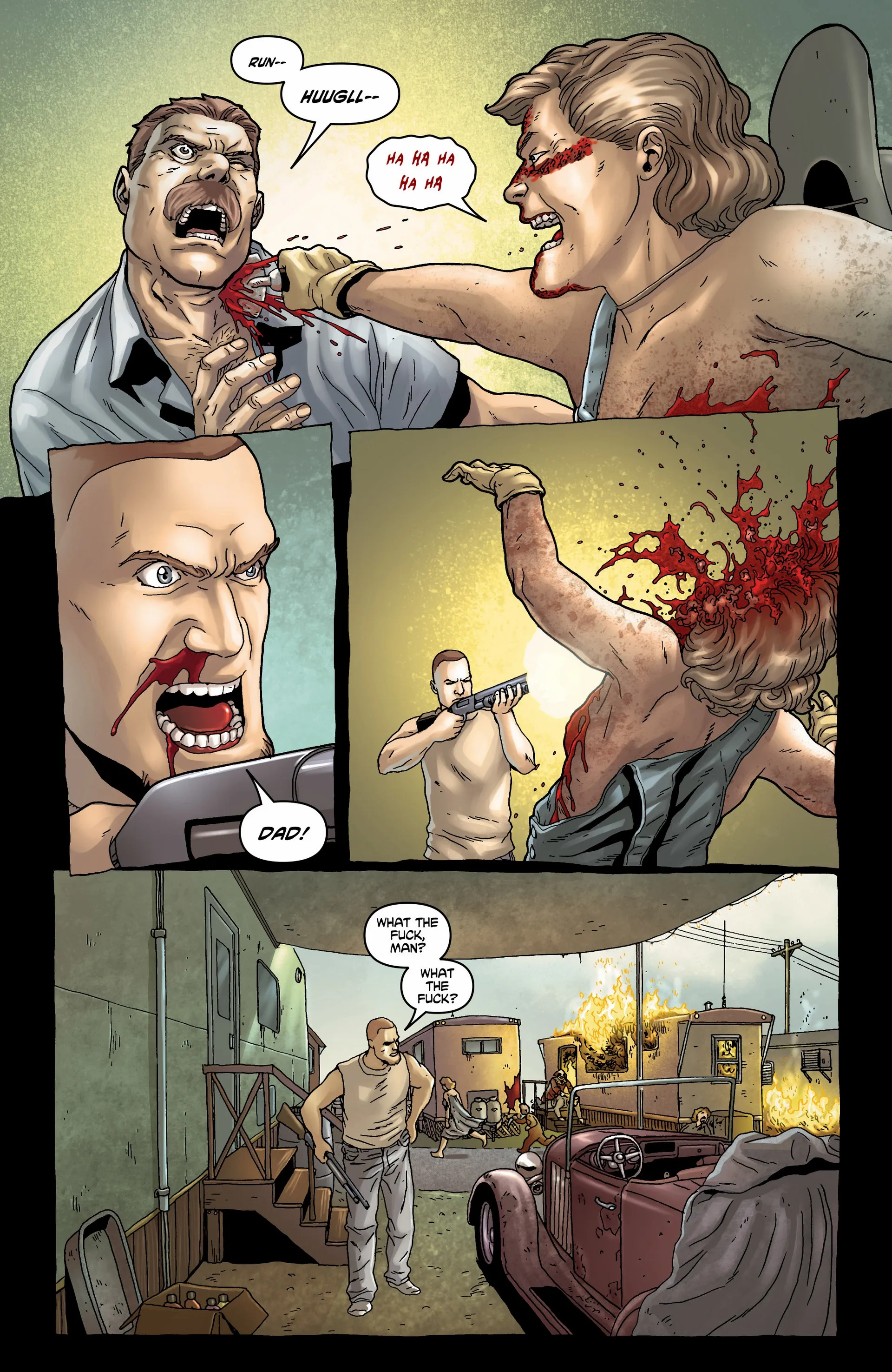Crossed: Badlands Chapter 11 page 10 - 