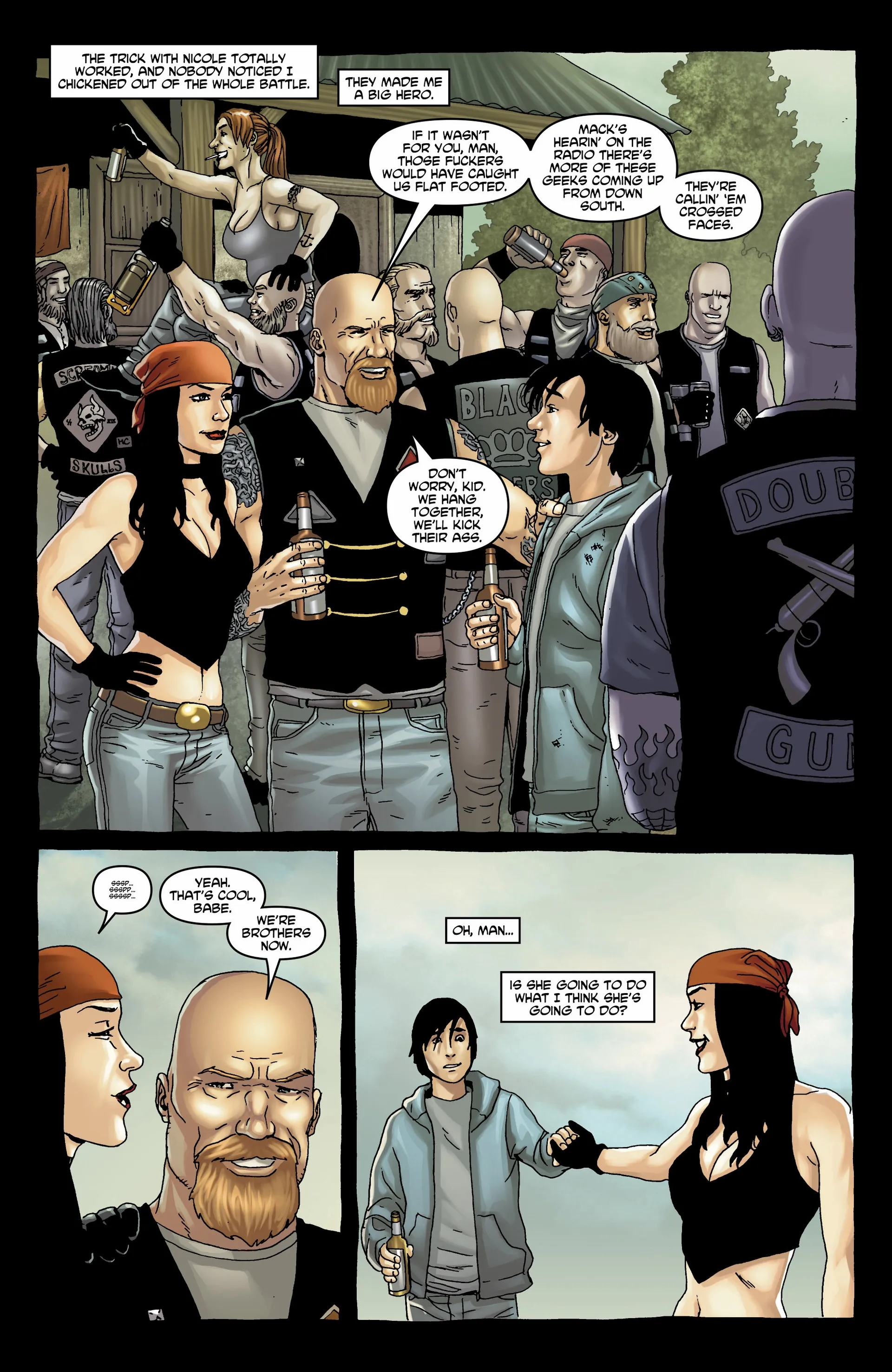 Crossed: Badlands Chapter 13 page 12 - 