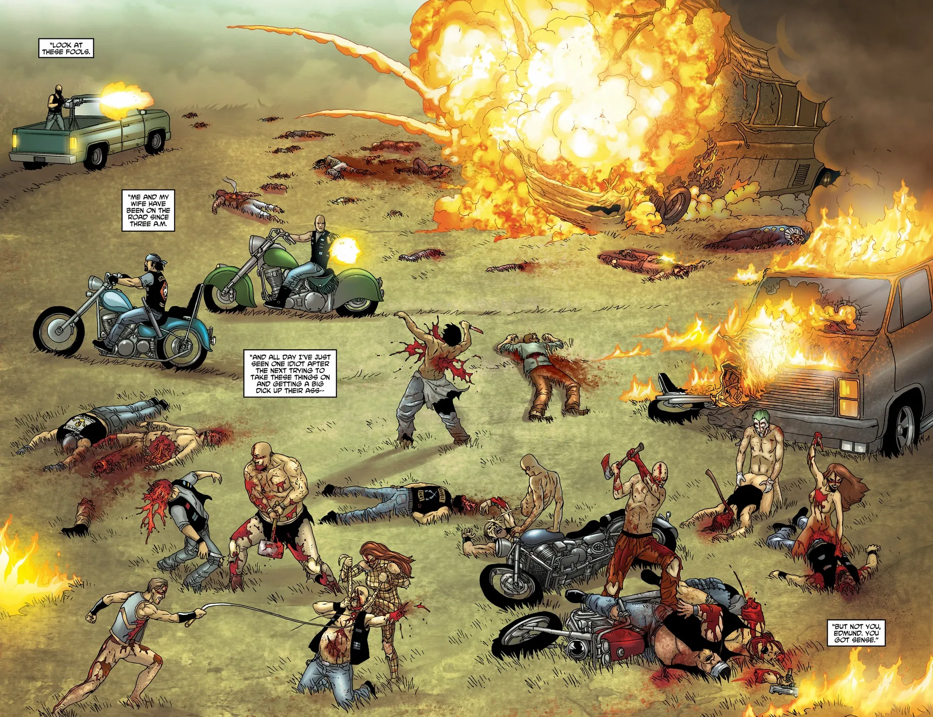 Crossed: Badlands Chapter 13 page 10 - 