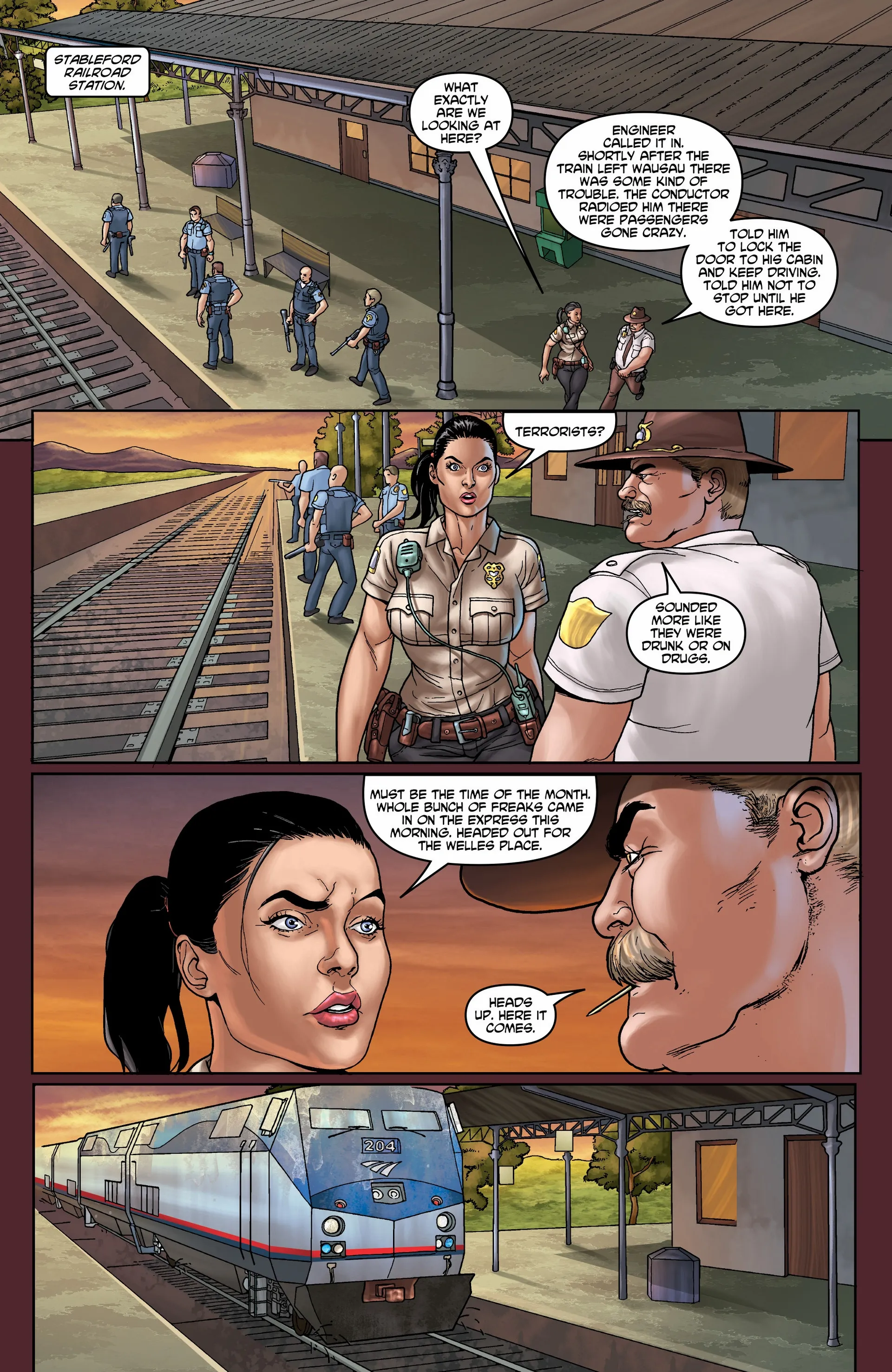 Crossed: Badlands Chapter 14 page 19 - 