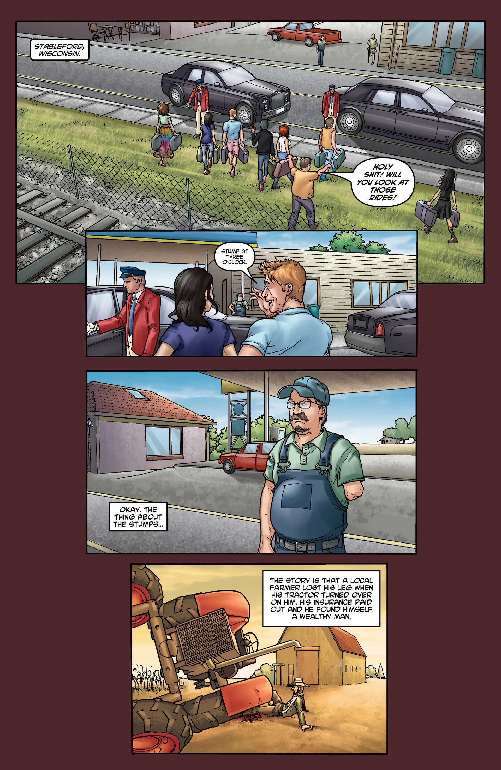 Crossed: Badlands Chapter 14 page 6 - 