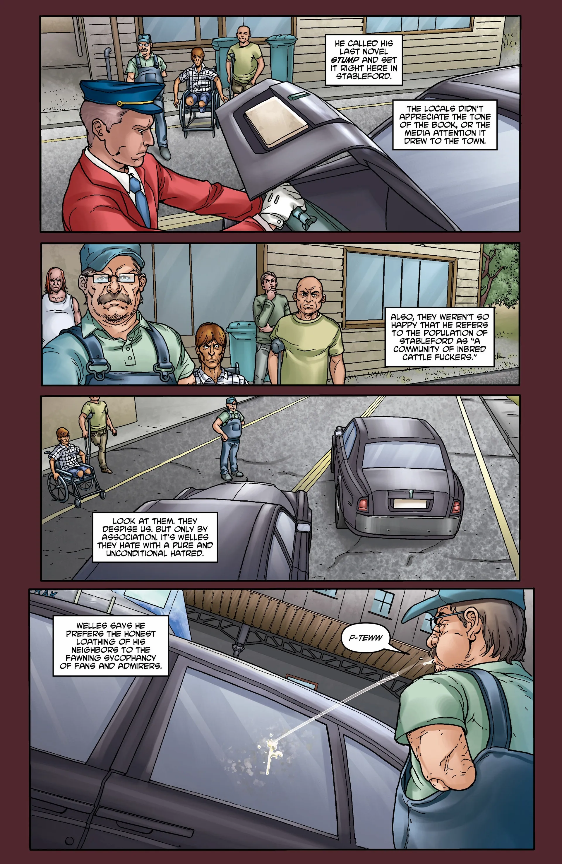 Crossed: Badlands Chapter 14 page 8 - 