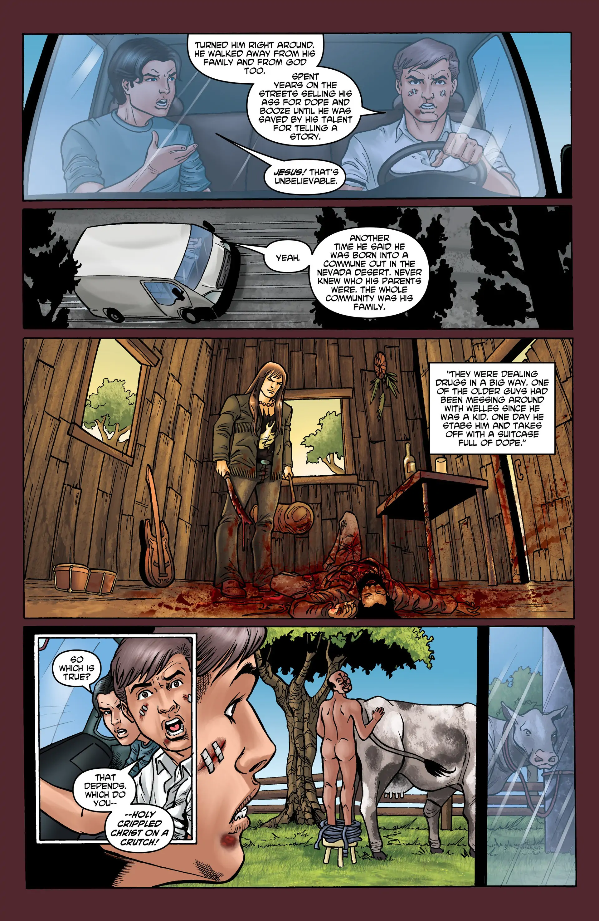 Crossed: Badlands Chapter 16 page 8 - 