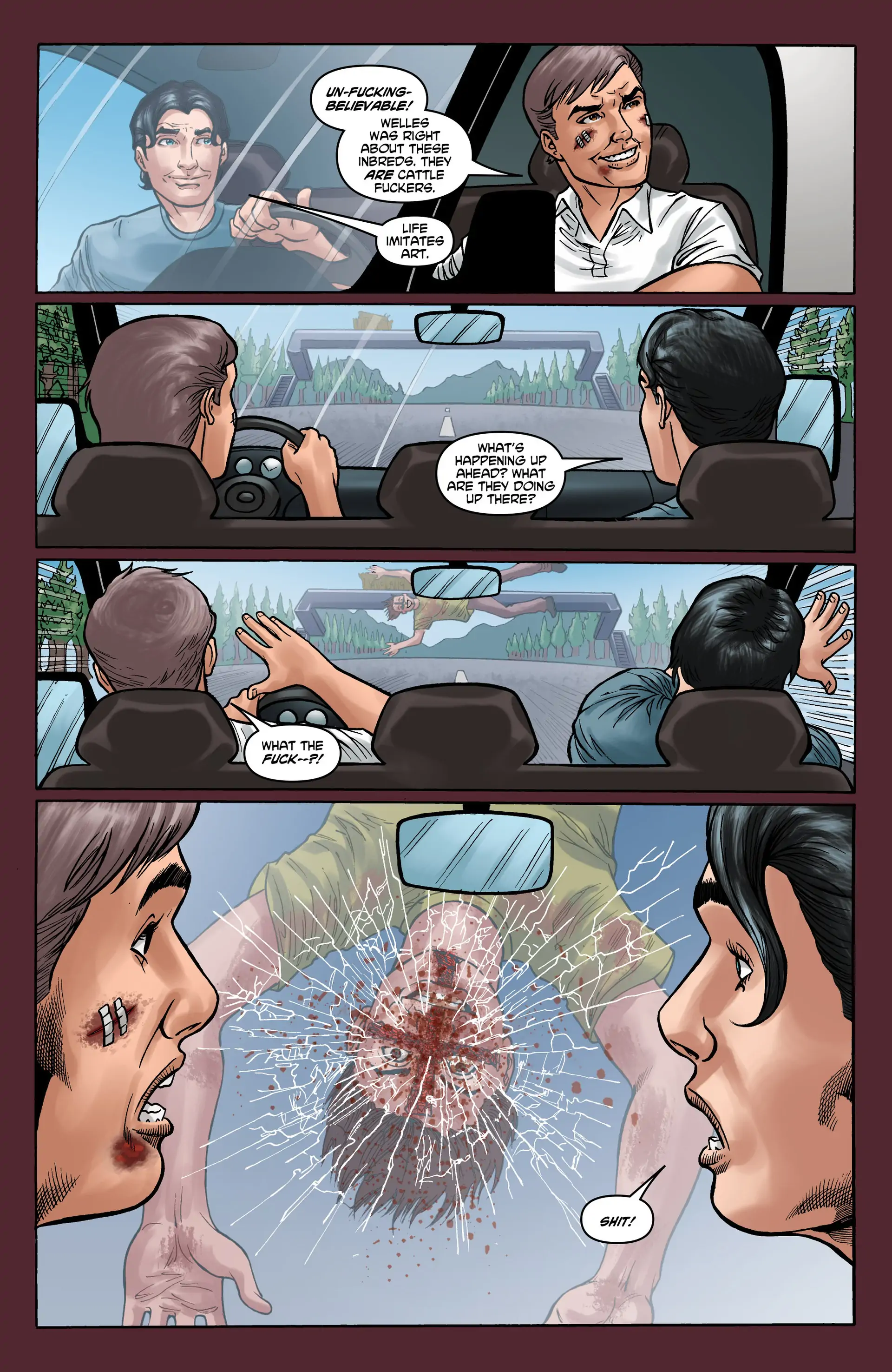 Crossed: Badlands Chapter 16 page 9 - 