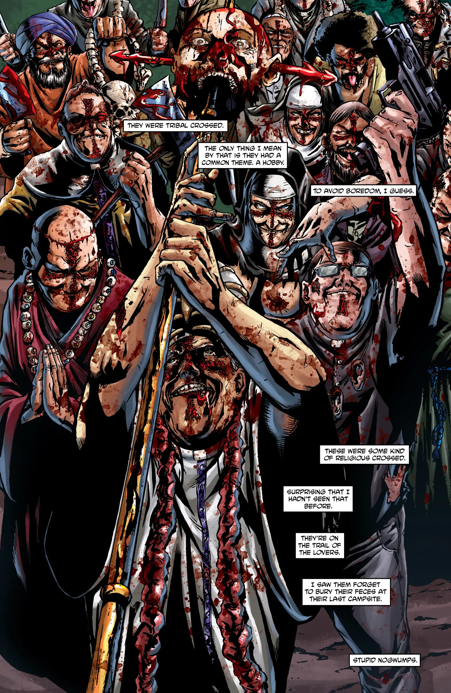 Crossed: Badlands Chapter 33 page 8 - 