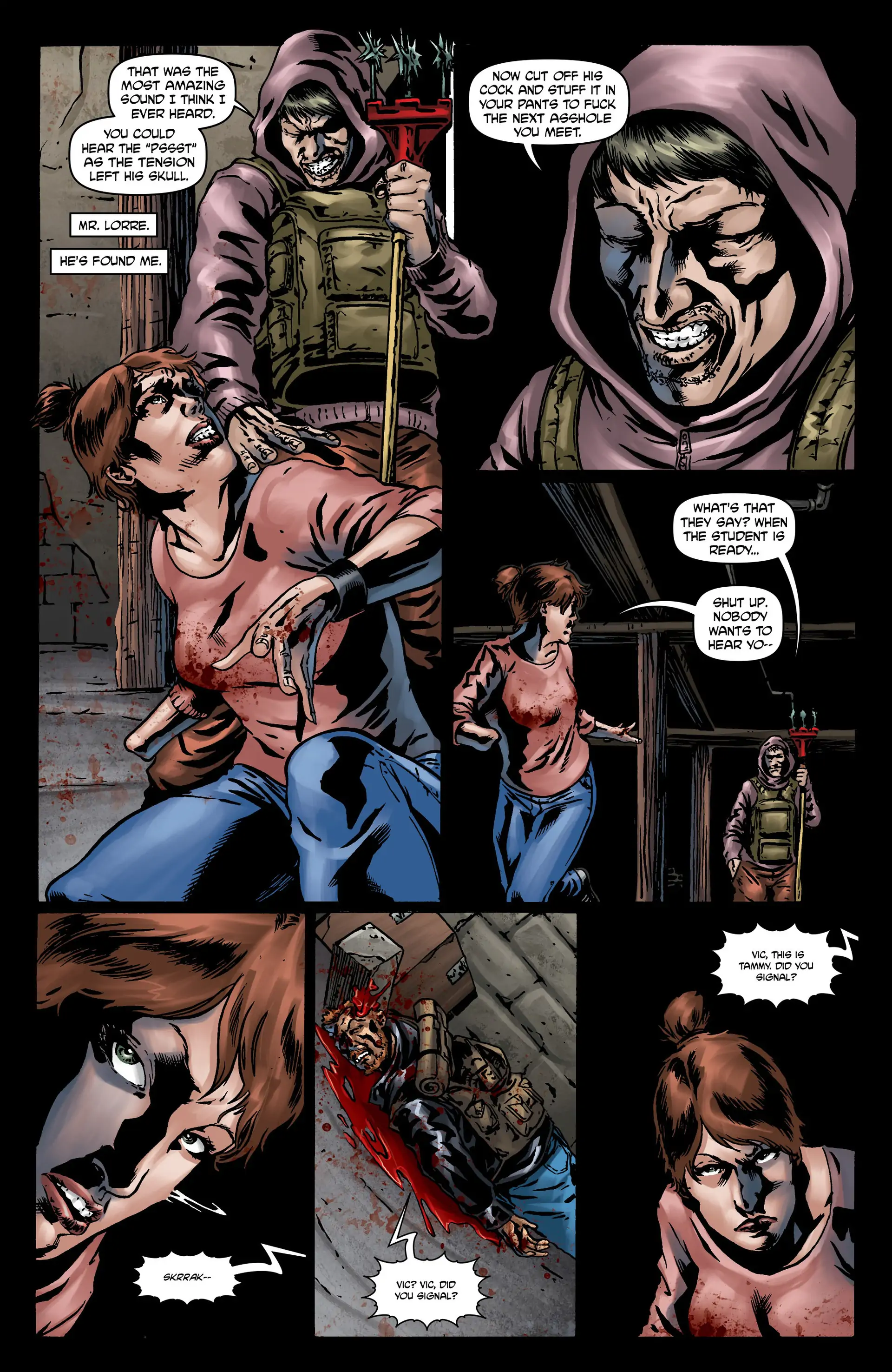 Crossed: Badlands Chapter 34 page 21 - 