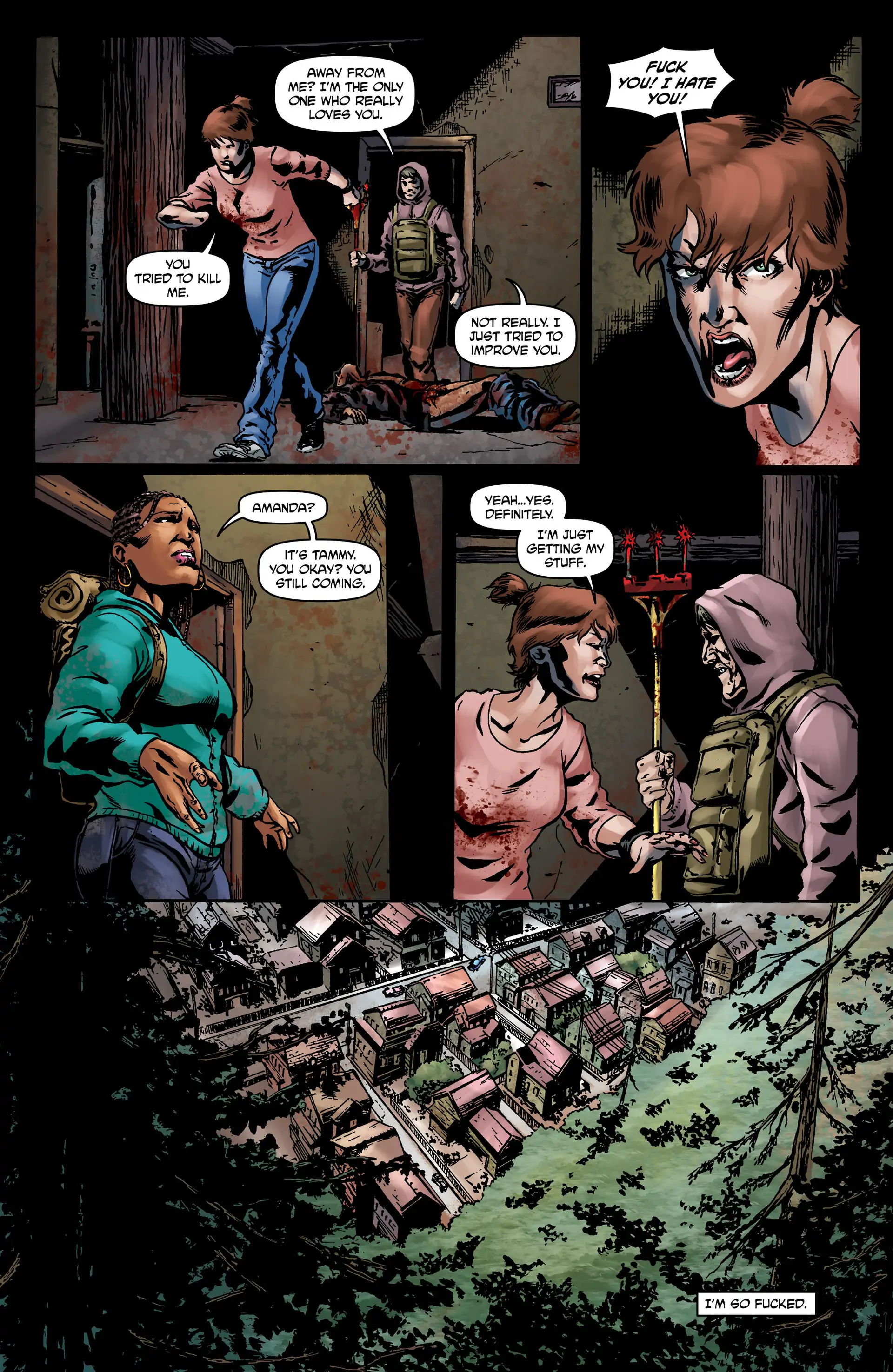 Crossed: Badlands Chapter 35 page 10 - 