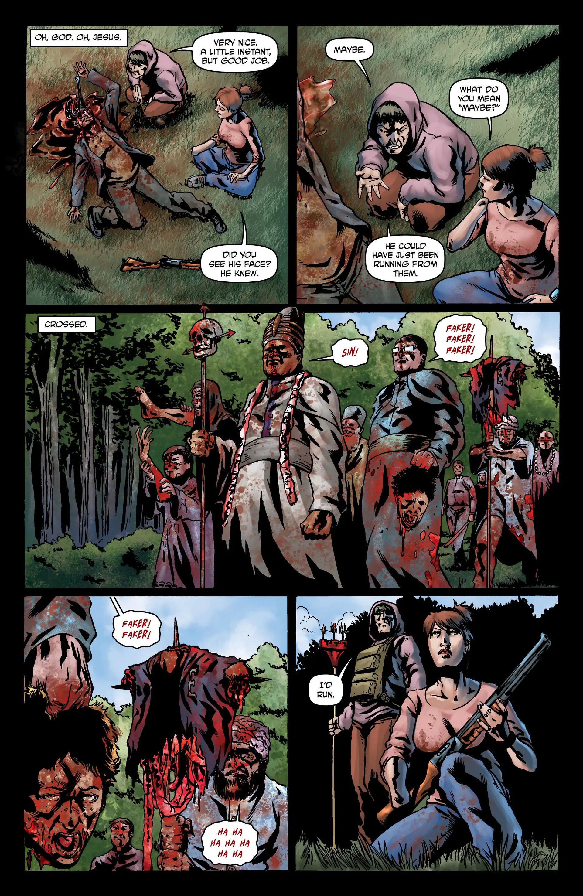 Crossed: Badlands Chapter 36 page 13 - 