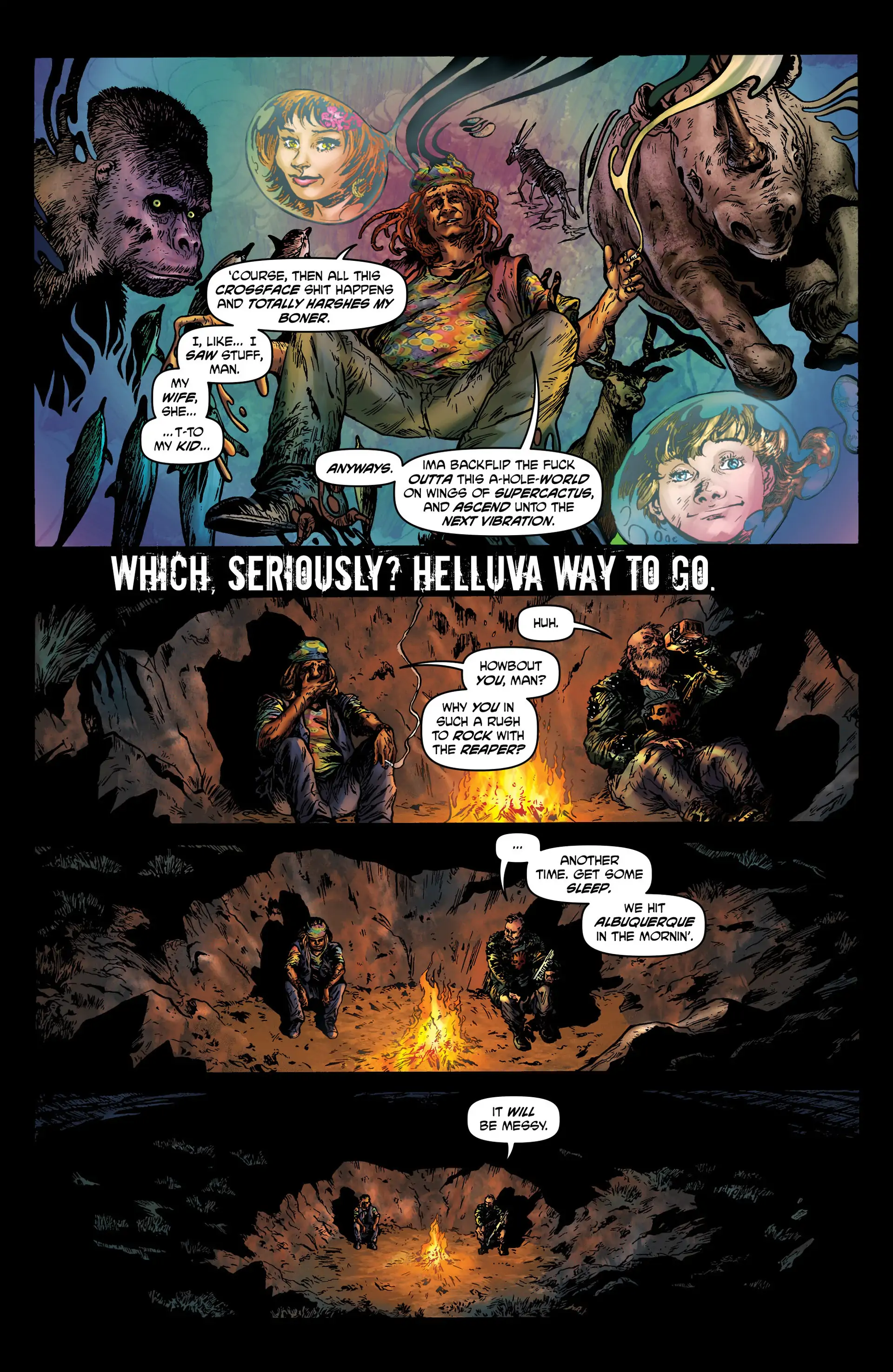 Crossed: Badlands Chapter 37 page 11 - 