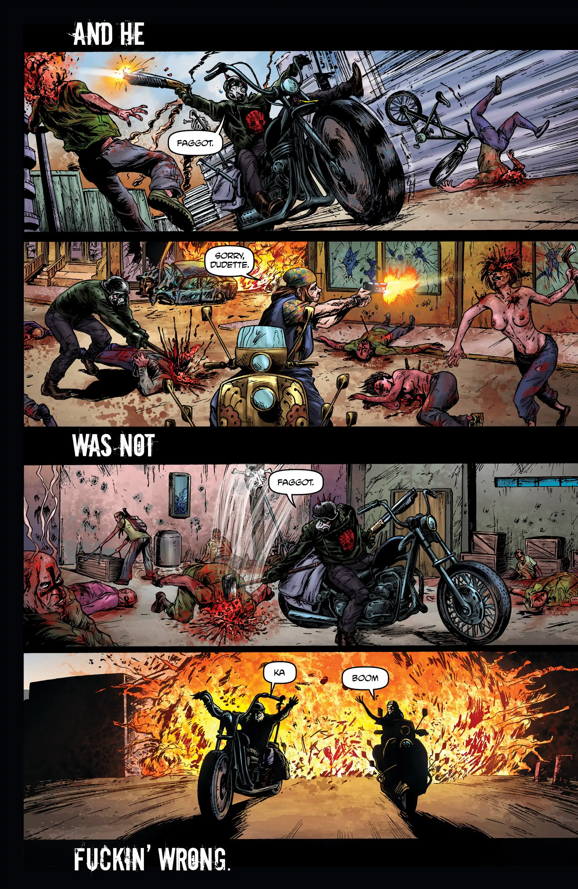 Crossed: Badlands Chapter 37 page 12 - 