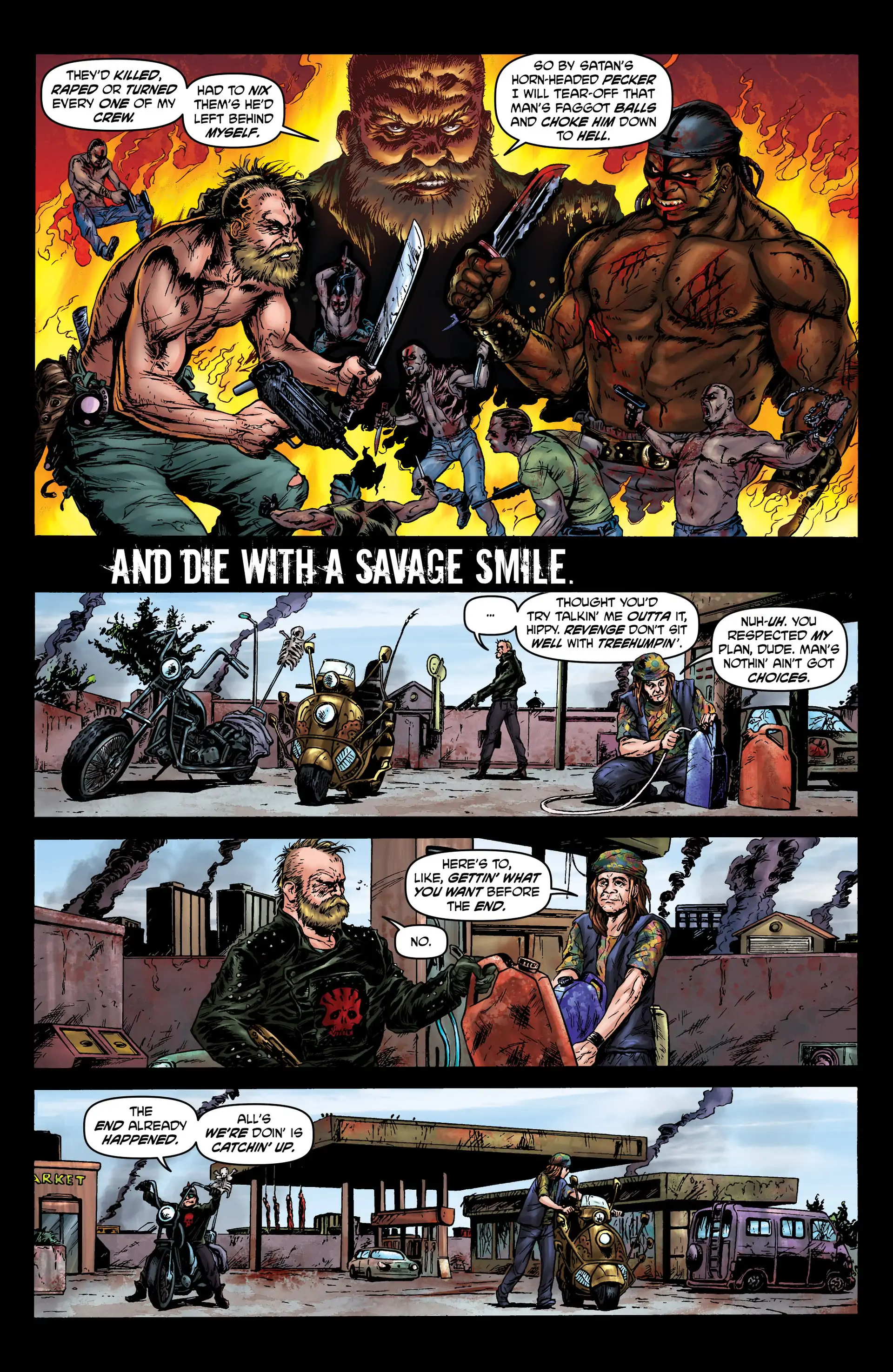Crossed: Badlands Chapter 37 page 14 - 