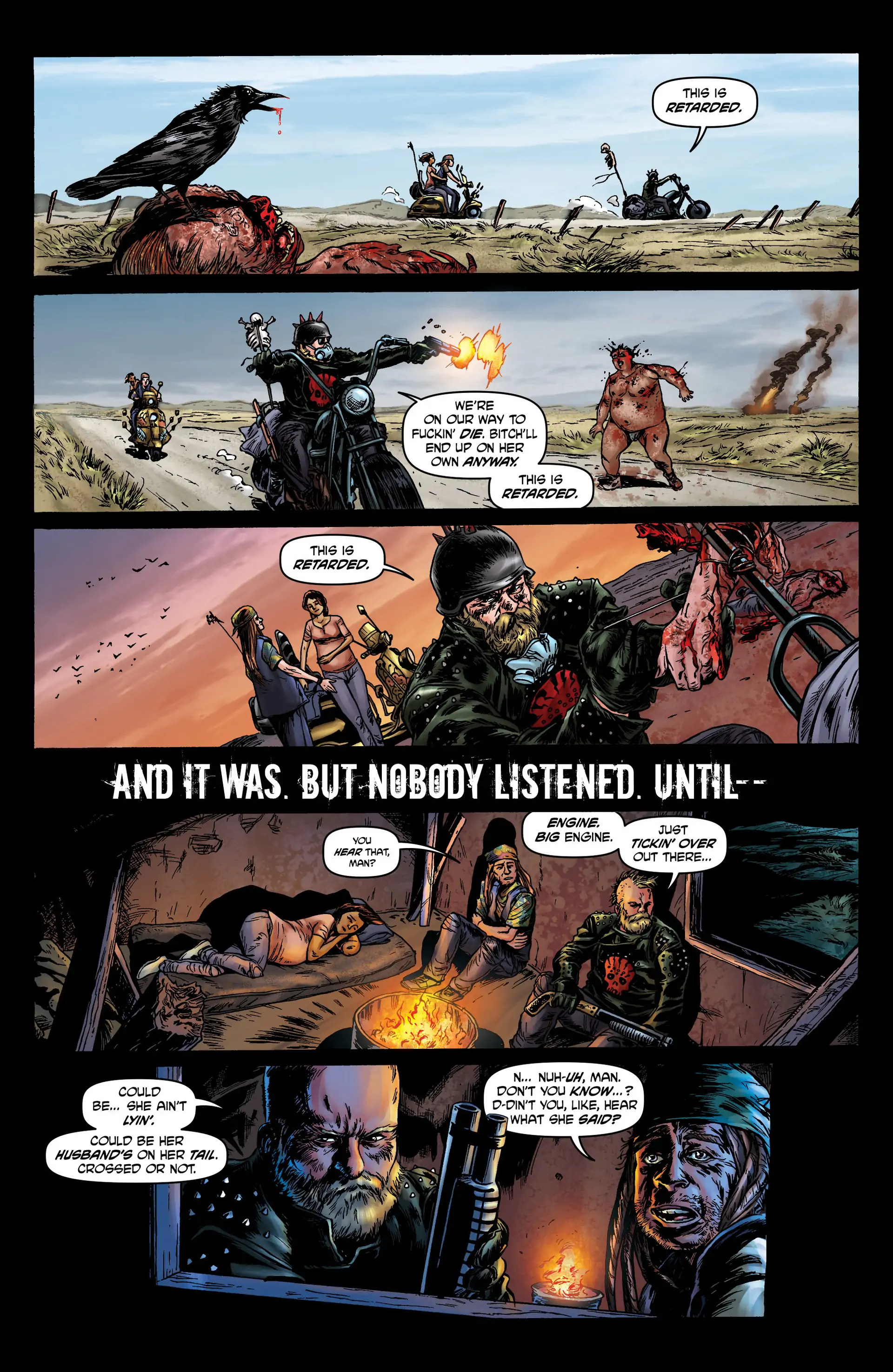 Crossed: Badlands Chapter 37 page 19 - 
