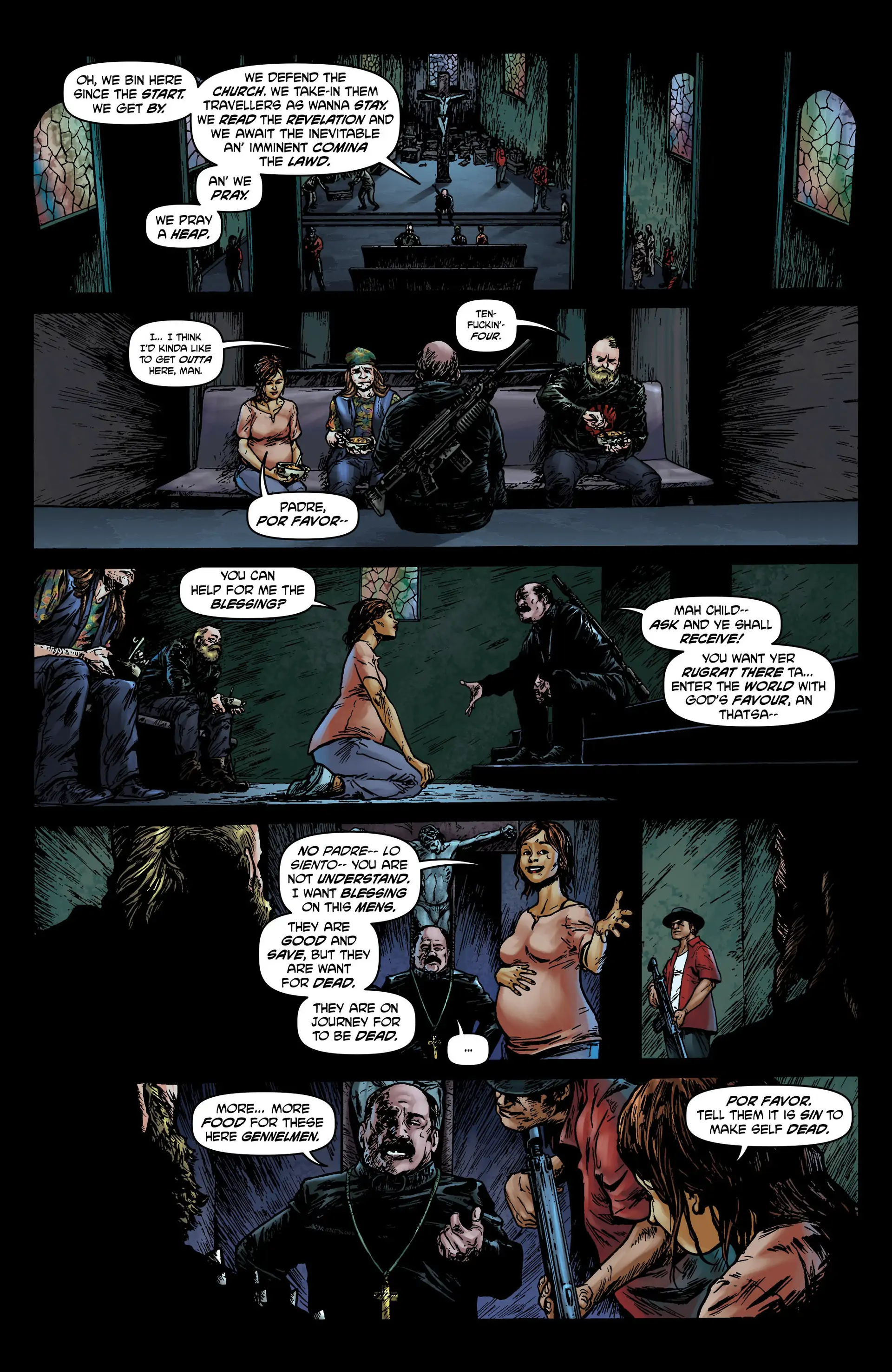 Crossed: Badlands Chapter 37 page 22 - 