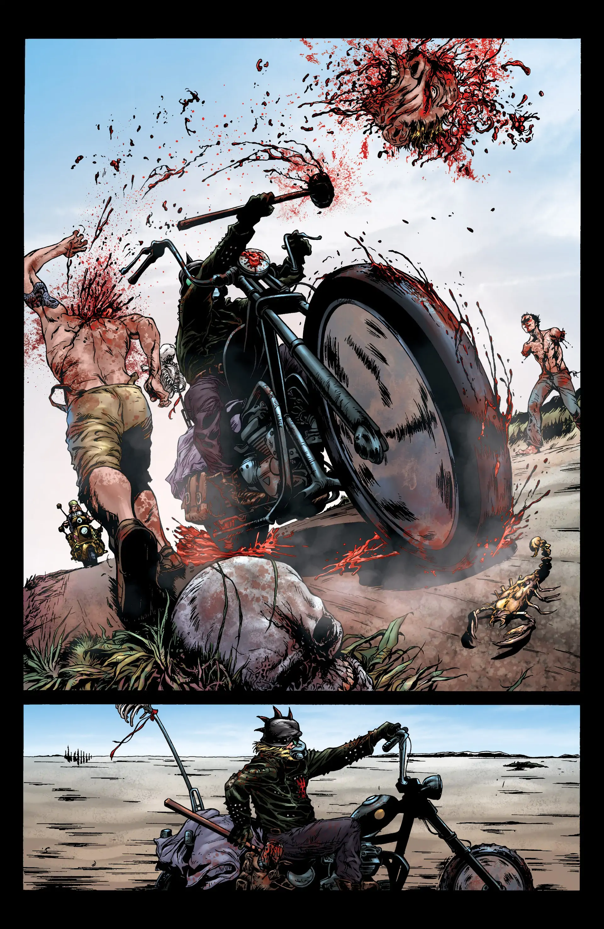 Crossed: Badlands Chapter 37 page 5 - 