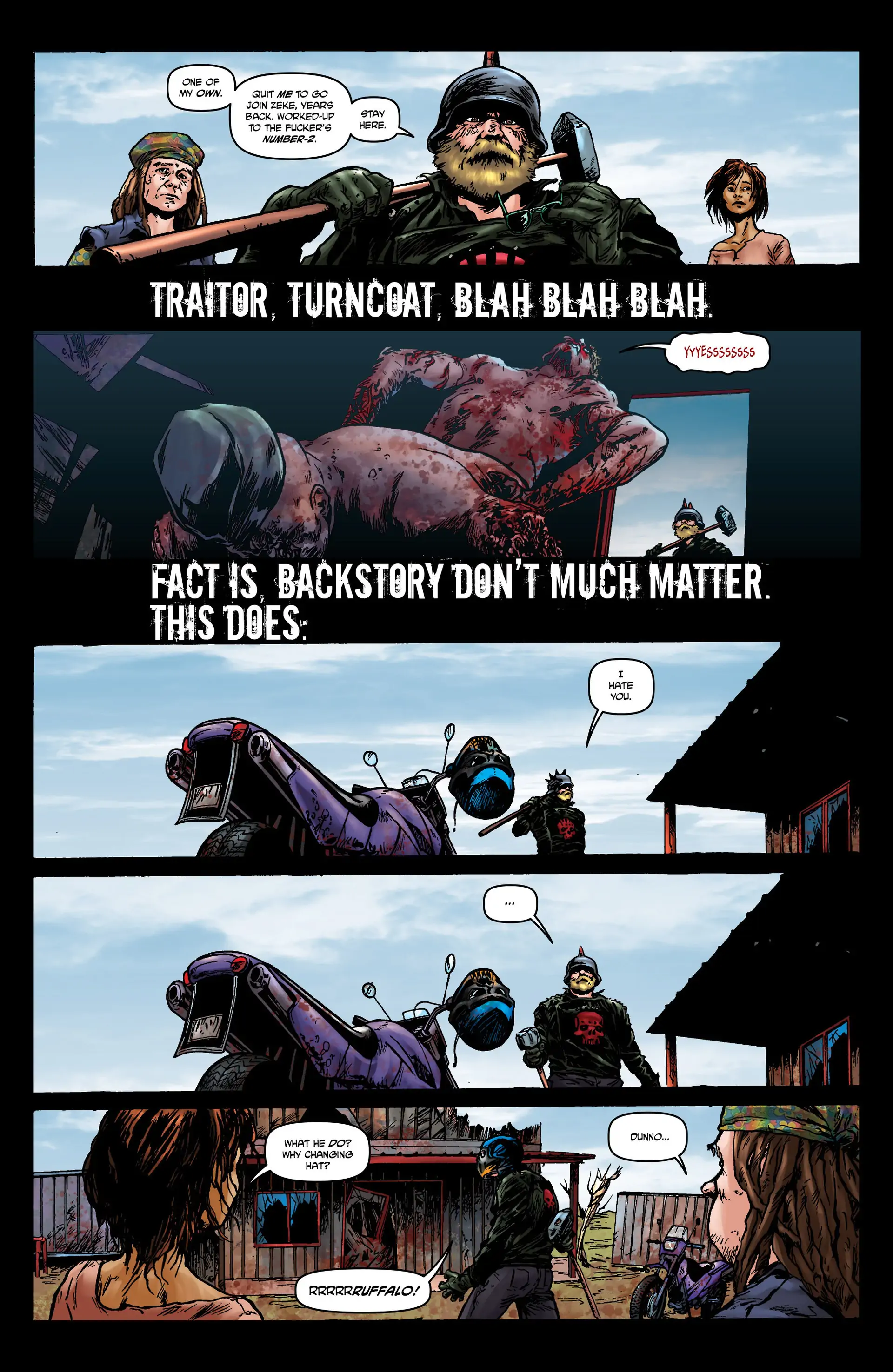 Crossed: Badlands Chapter 38 page 22 - 