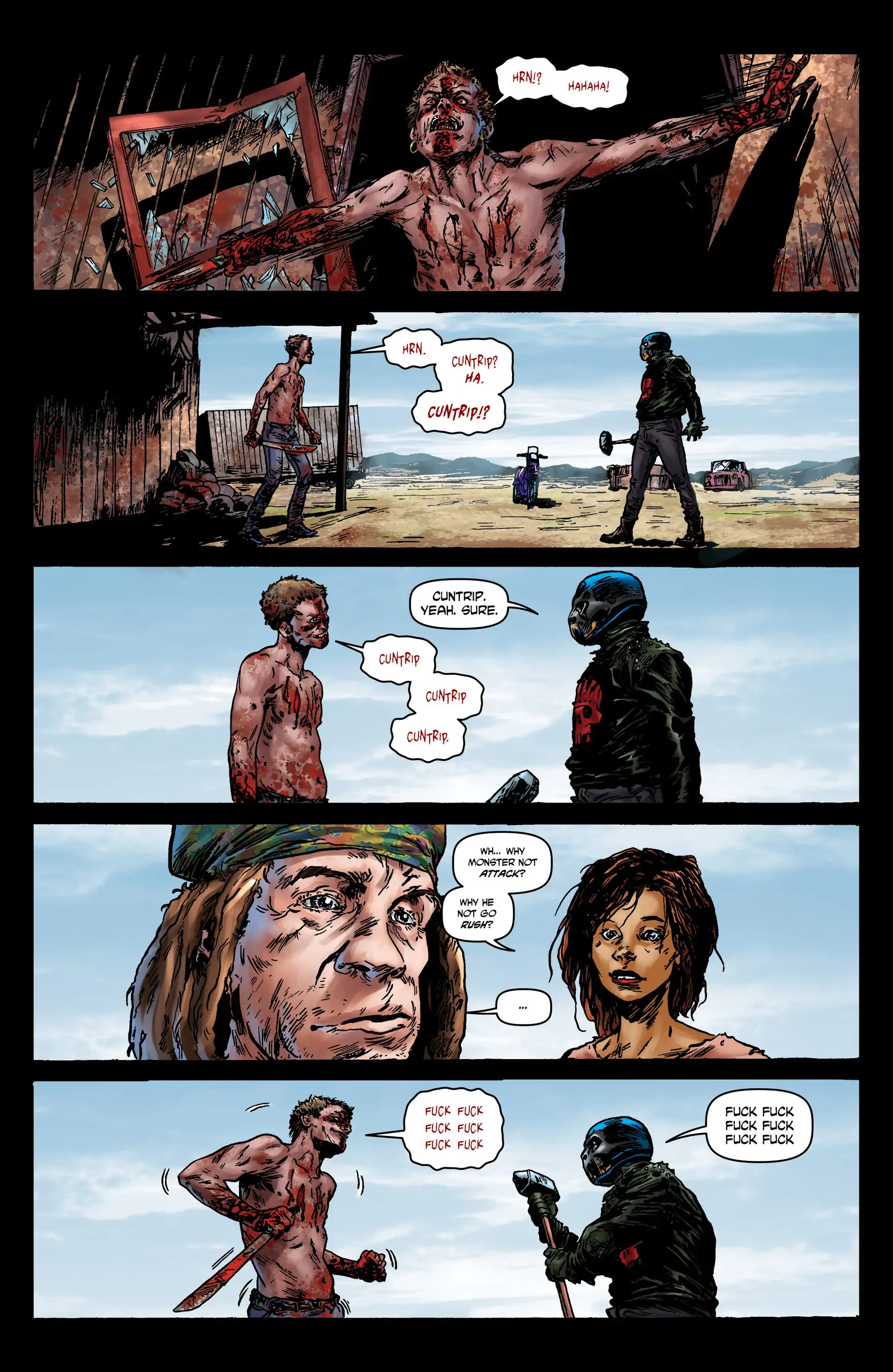 Crossed: Badlands Chapter 38 page 23 - 