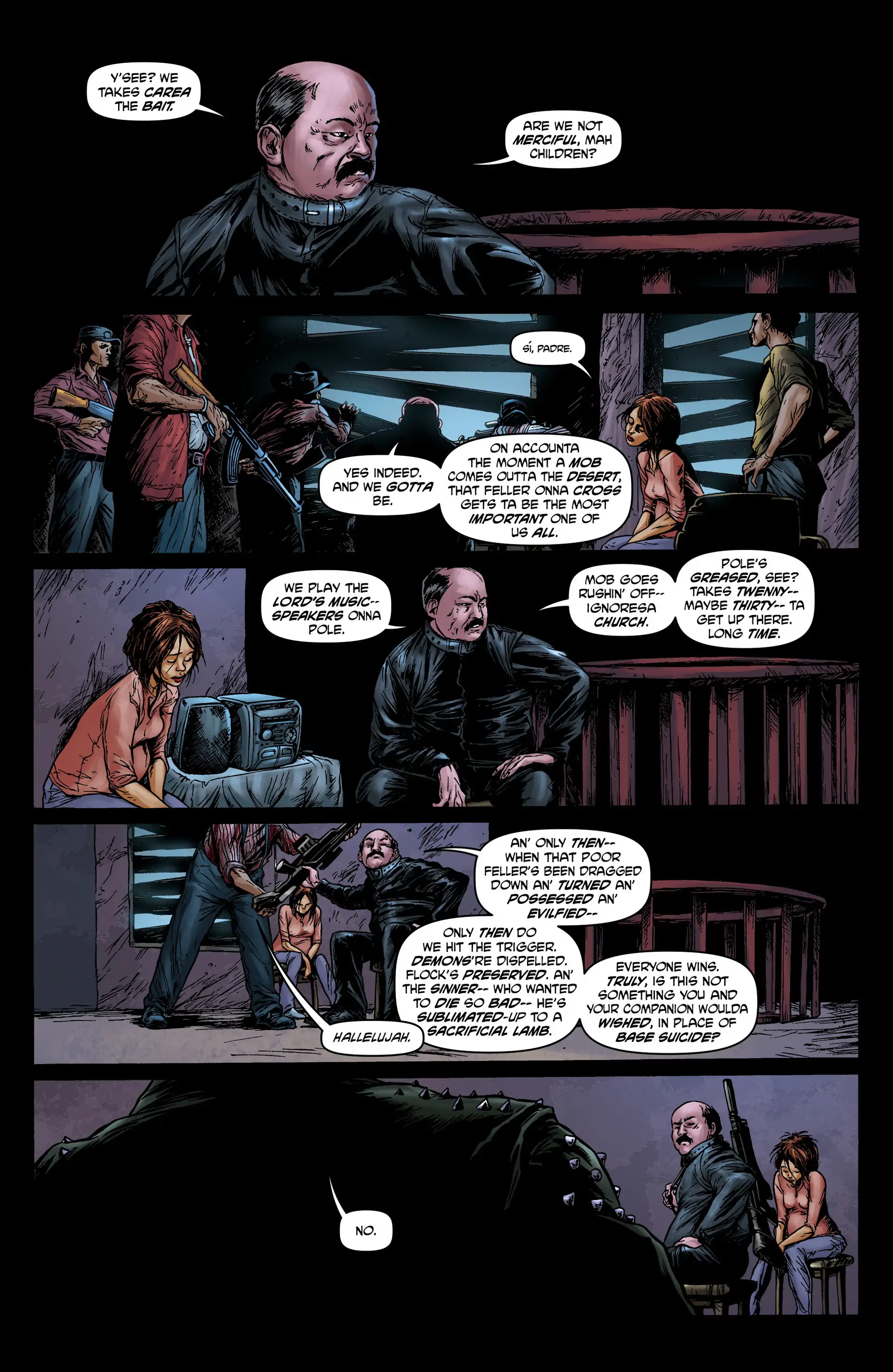 Crossed: Badlands Chapter 38 page 5 - 