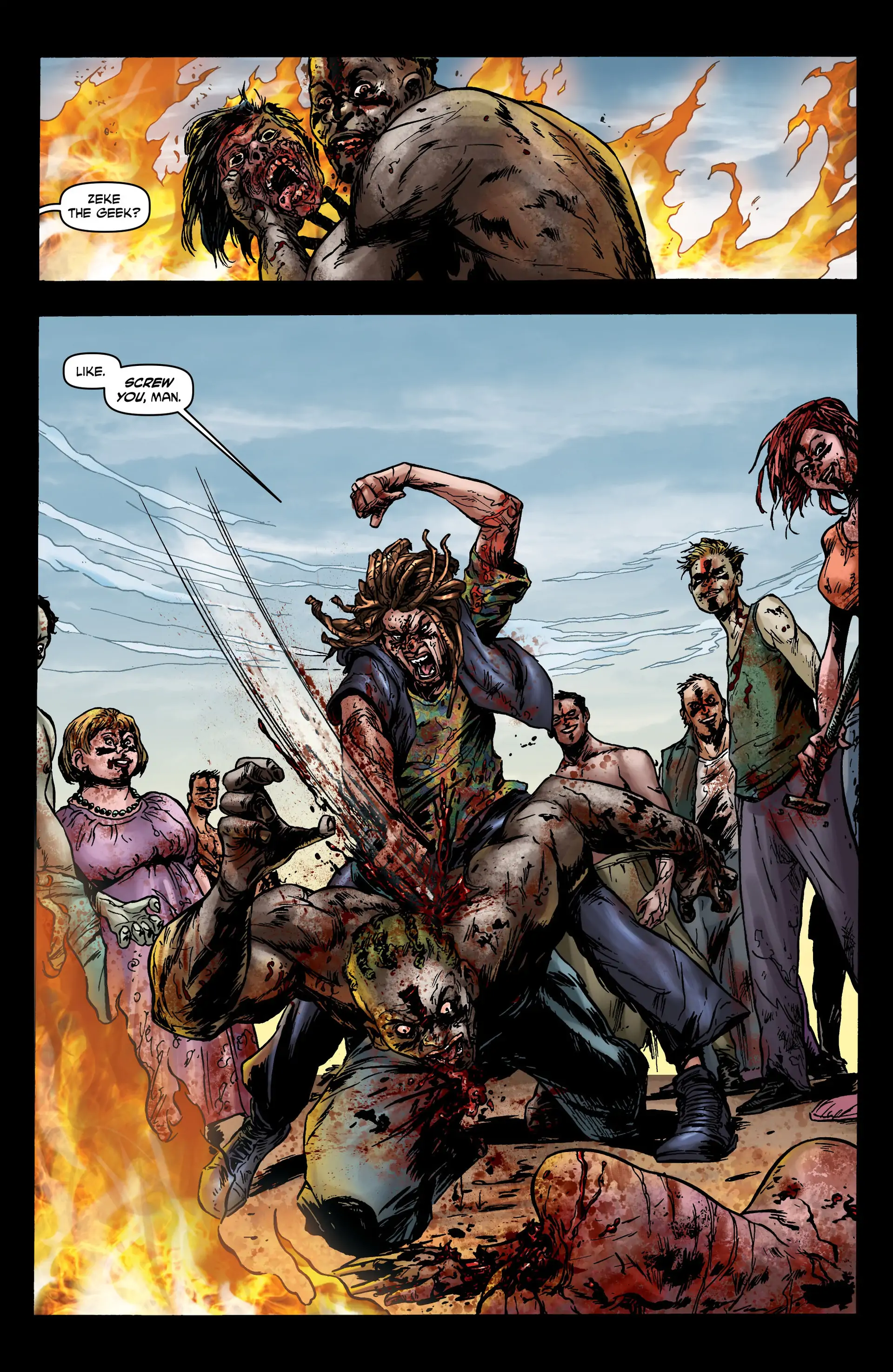 Crossed: Badlands Chapter 39 page 22 - 