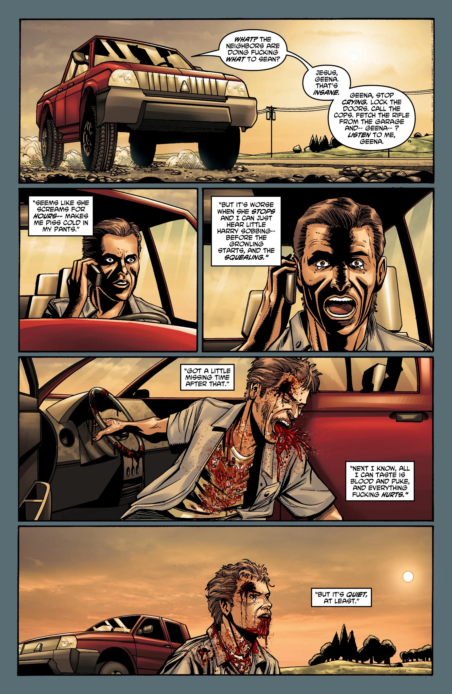Crossed: Badlands Chapter 4 page 14 - 