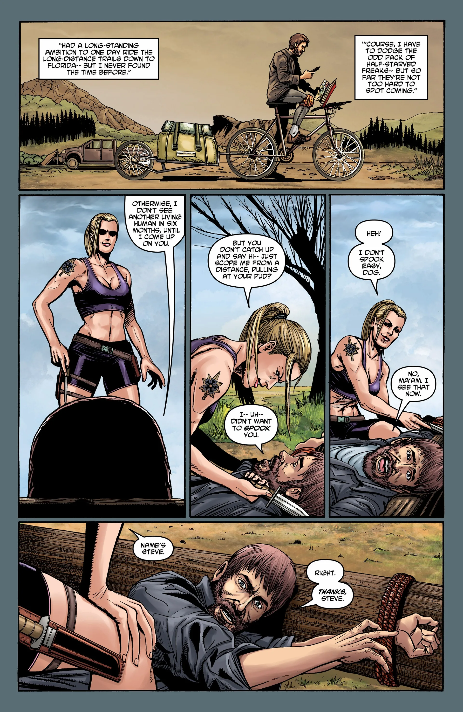 Crossed: Badlands Chapter 4 page 17 - 