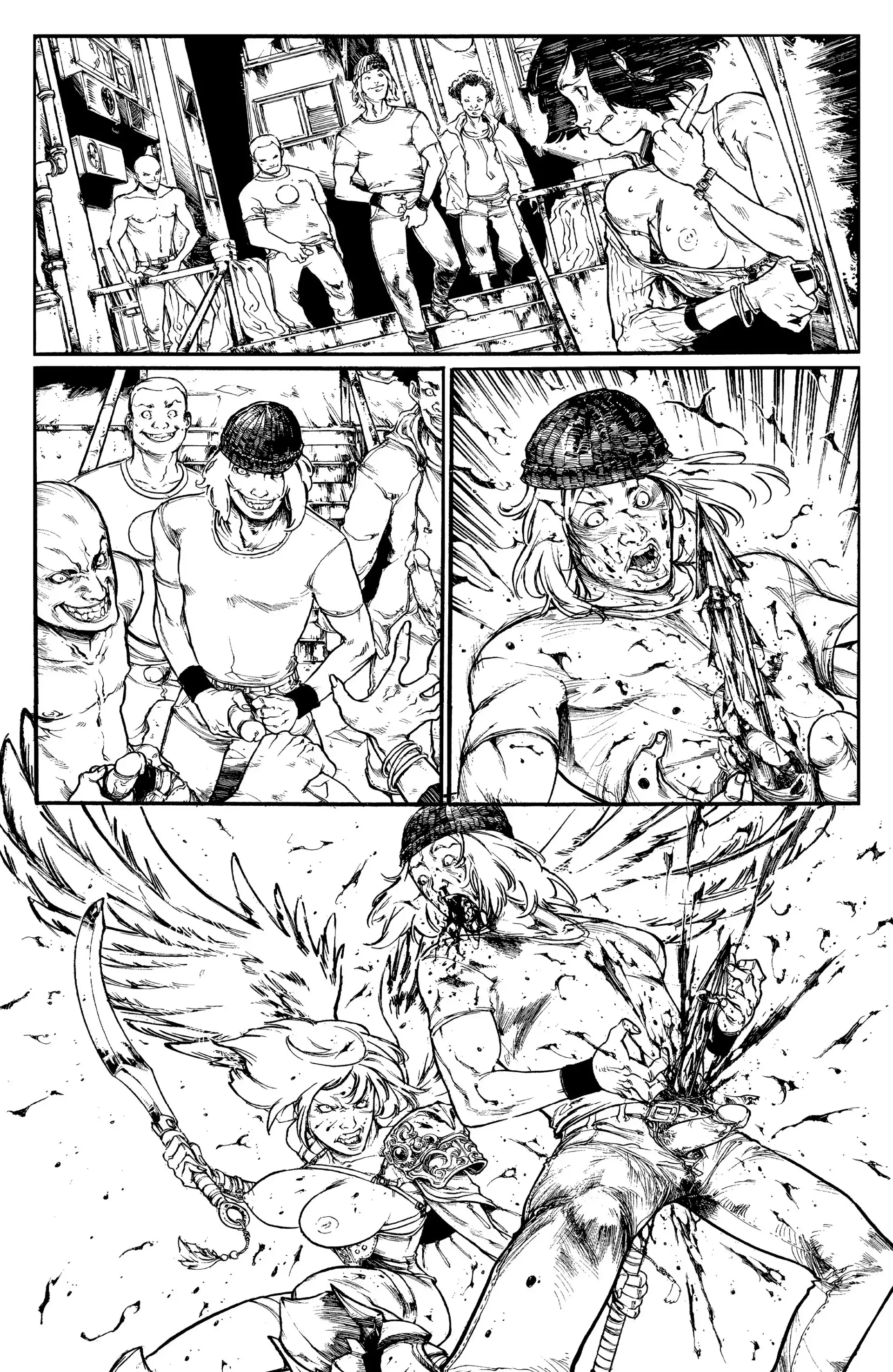 Crossed: Badlands Chapter 41 page 17 - 